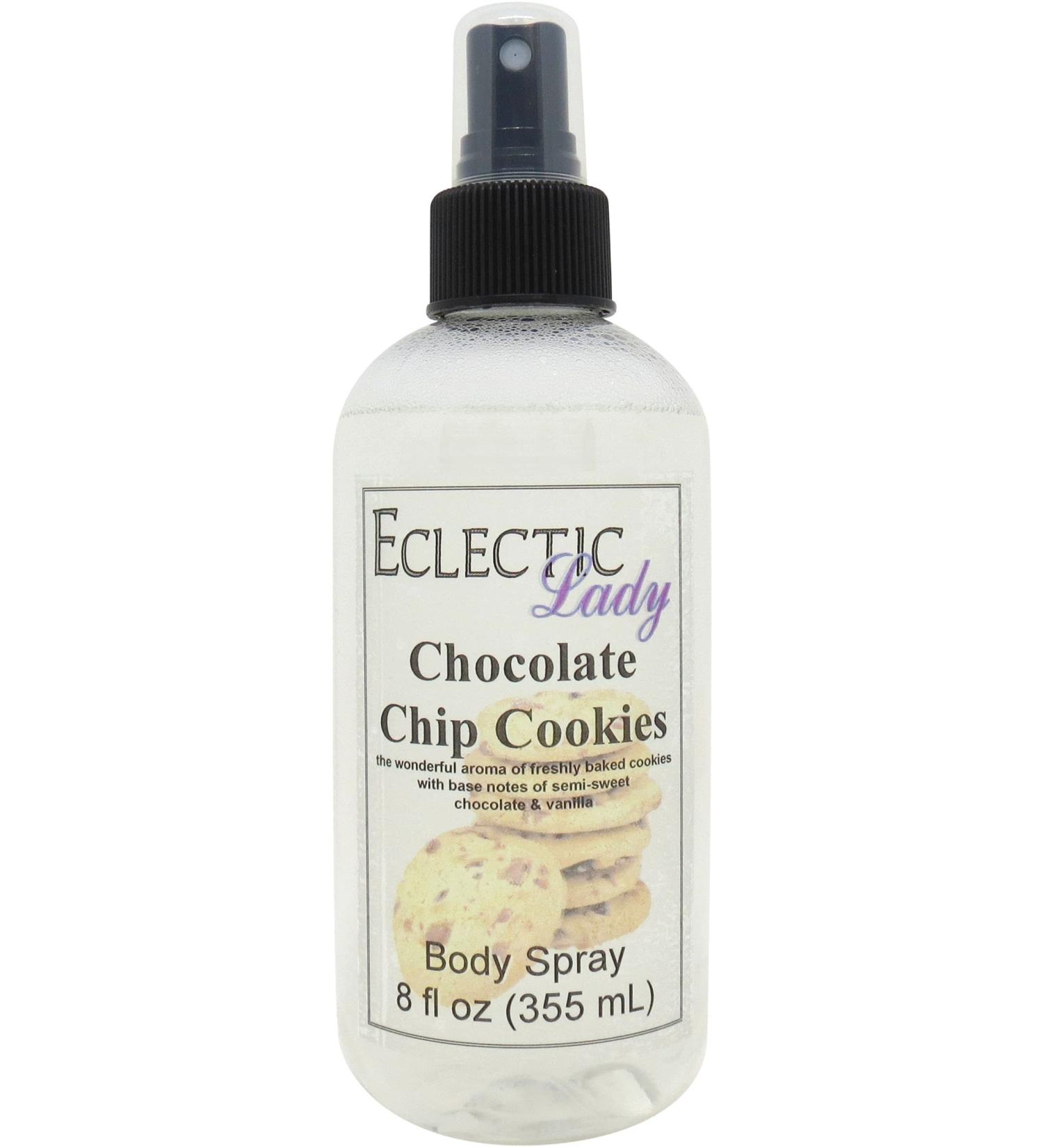 Chocolate Chip Cookies Body Spray 8 ounces Body Mist for Women with Clean Light & Gentle Fragrance Long Lasting Perfume with Comforting Scent for Men & Women Cologne with Soft Subtle Aroma For Regular Strength 8 Fluid Ounces - Buy Online on GoSupps.com