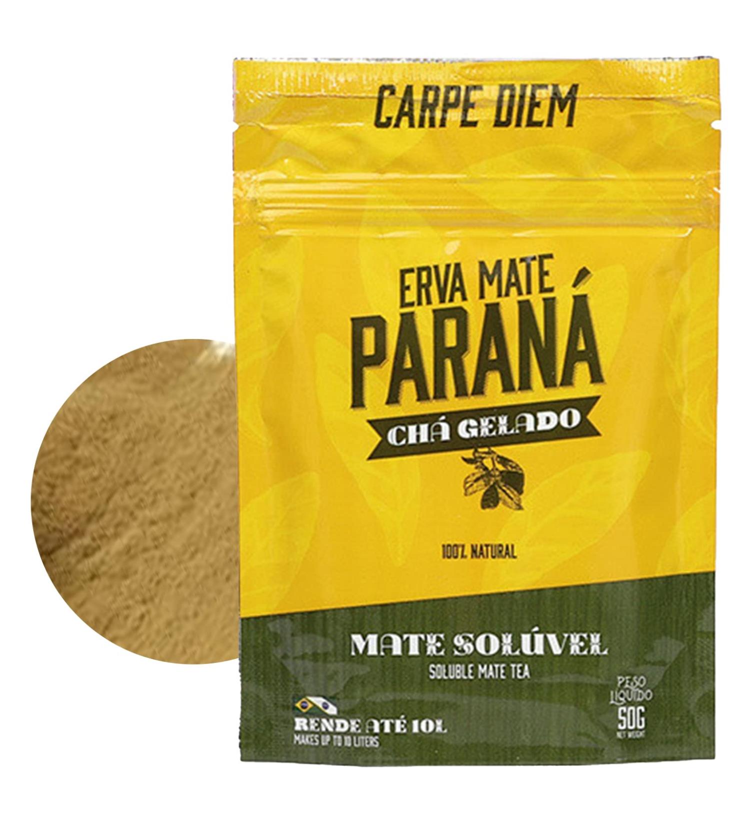 Yerba Mat Parana Roasted Soluble 50g + chantillon cadeau (40g):Riche en antioxydants et vitamines acc l re le m tabolisme sans sucre! Roasted Soluble 0.05 kg - Buy Online on GoSupps.com