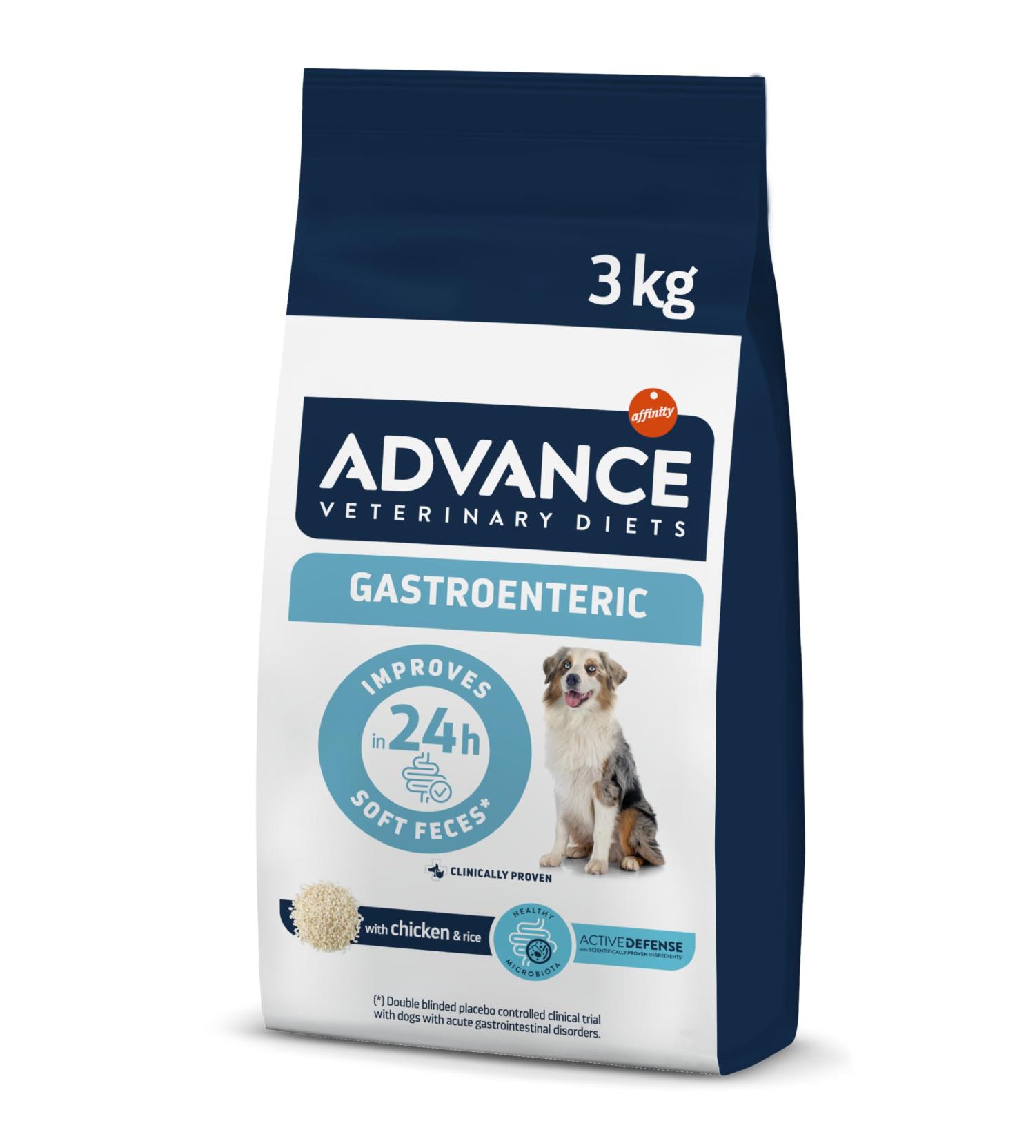 Advance Veterinary Diets Gastroenteric - Dry Food for Dogs with Gastrointestinal Disorders - 3 kg - Buy Online on GoSupps.com
