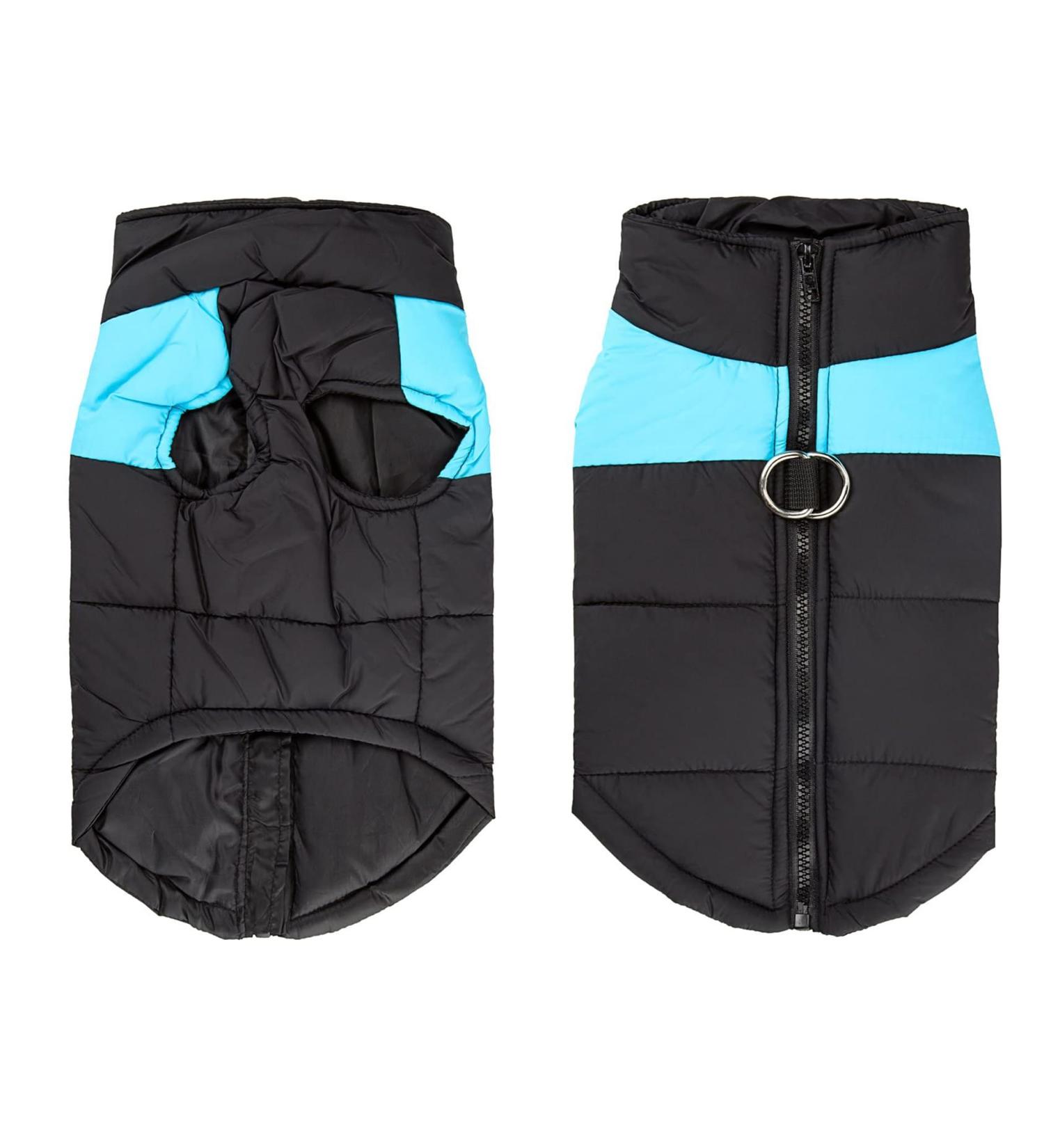 Shinmax Waterproof Winter Dog Coat - Warm Padded Jacket for Small Medium Large Dogs - XX-Large Blue - Ultimate Protection & Comfort - Buy Online on GoSupps.com