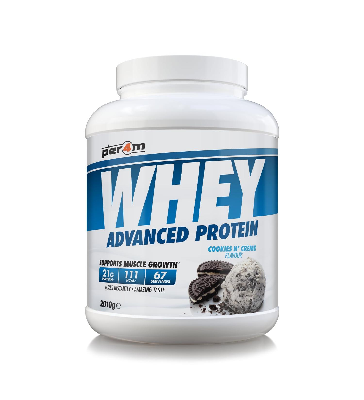  per4m Per4m Whey Protein Cookies & Cream 2.01kg - Buy Online on GoSupps.com