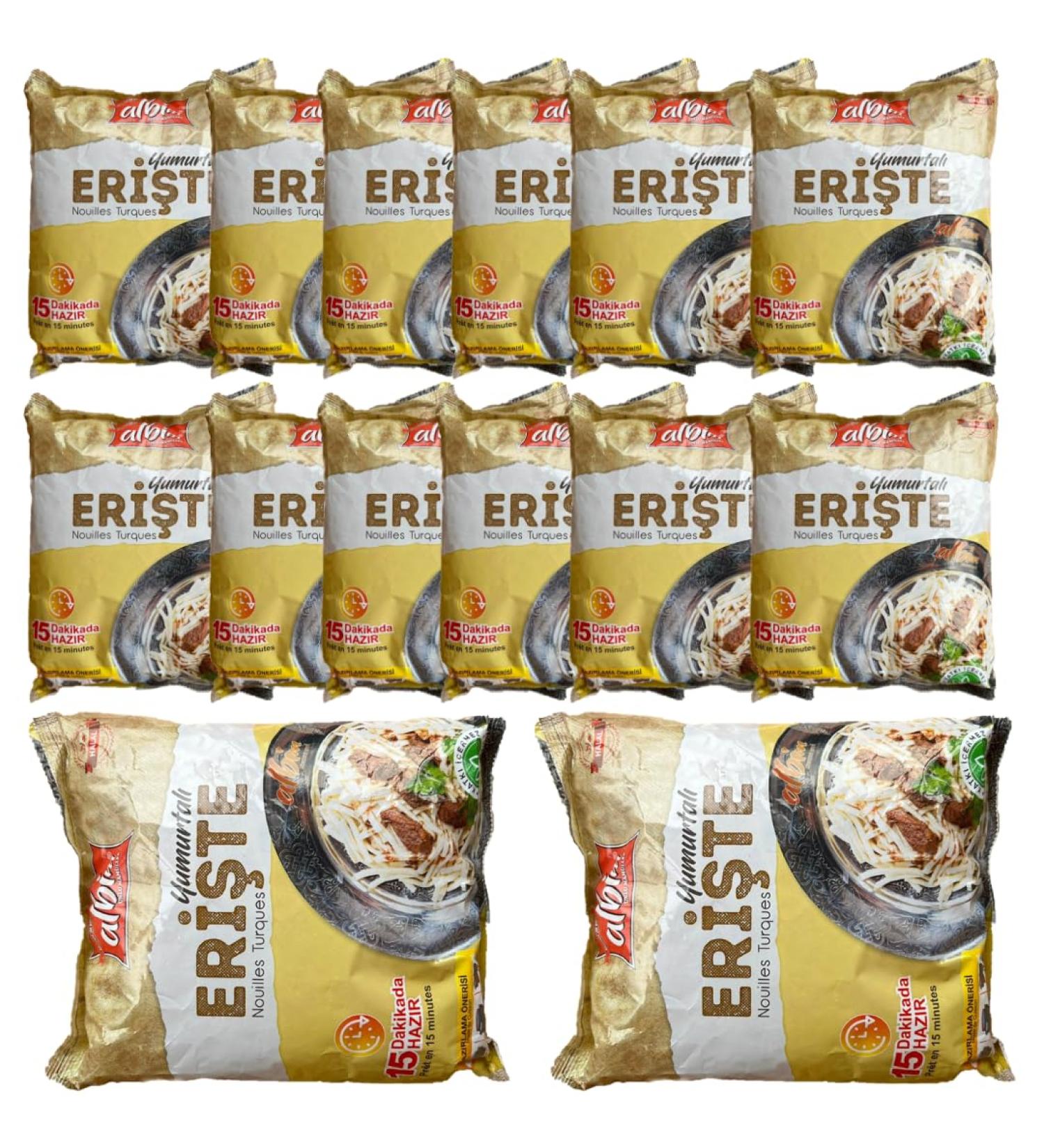 Turkish Noodles Pasta 700 Gram x 14 Packs with Pufai Grocery - Buy Online on GoSupps.com