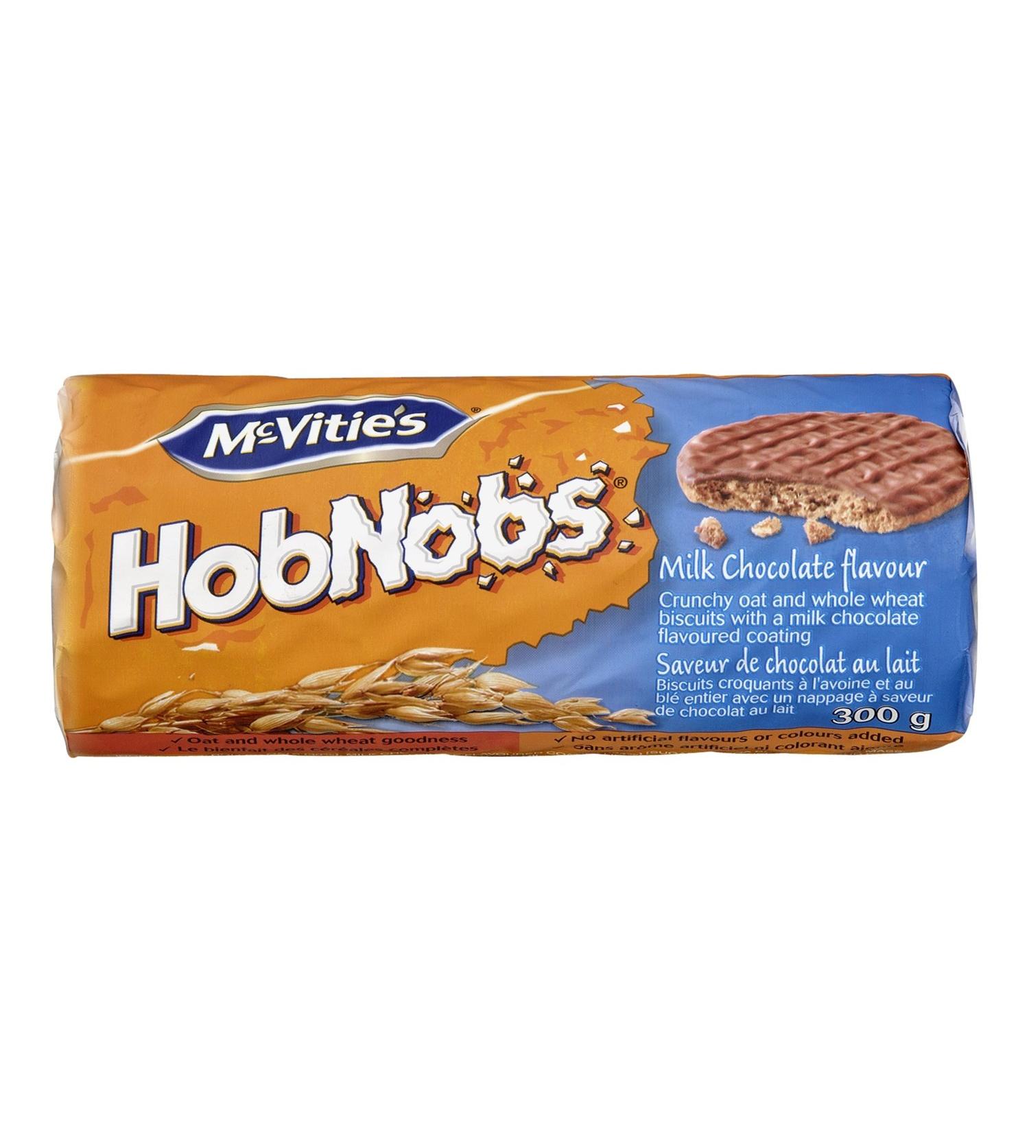 McVitie's Milk Chocolate Hob Nobs 300gm