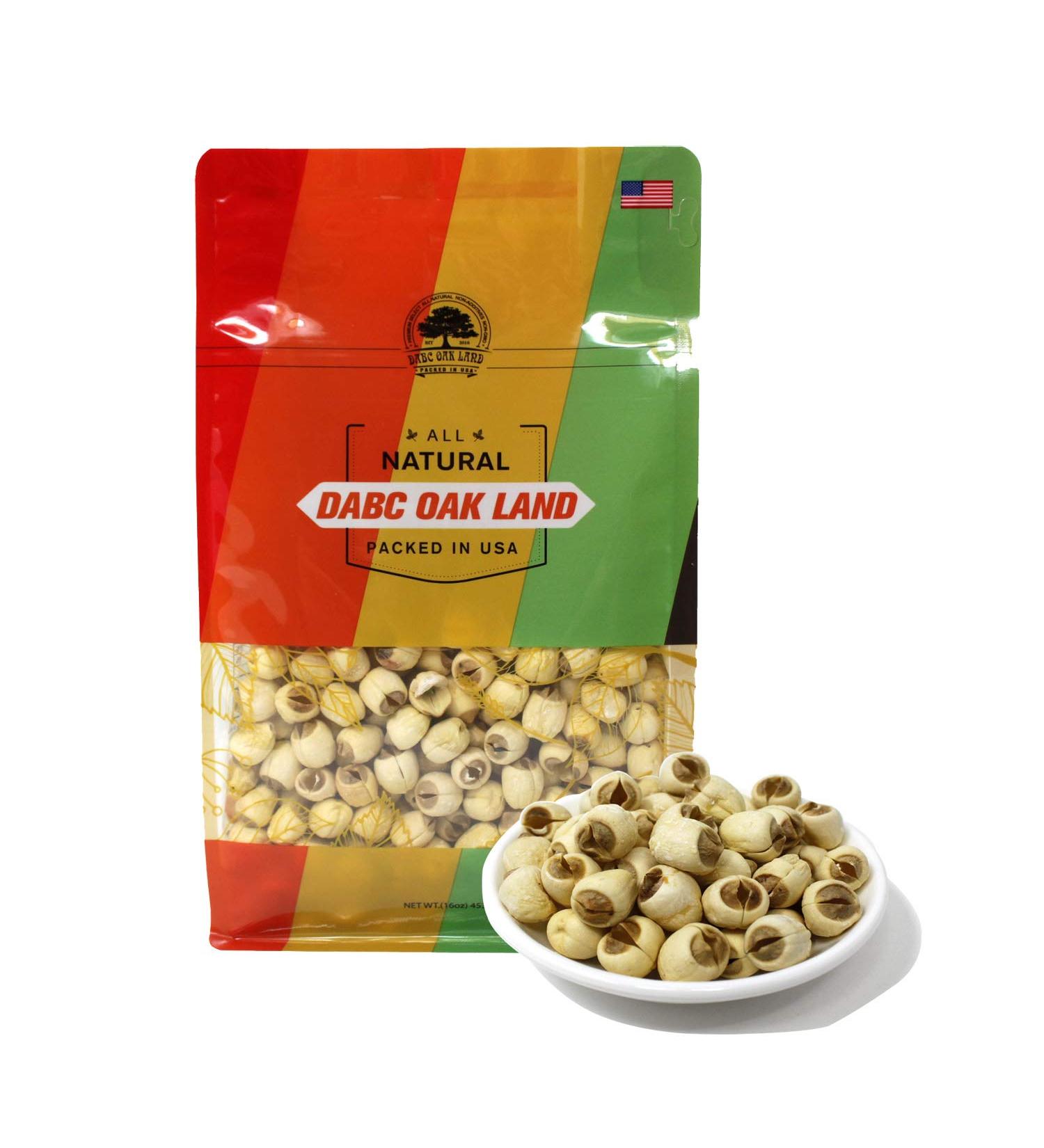 DOL Natural Dried Lotus Seeds Packed In USA  16 Ounce 1 Pound (Pack of 1) - Buy Online on GoSupps.com