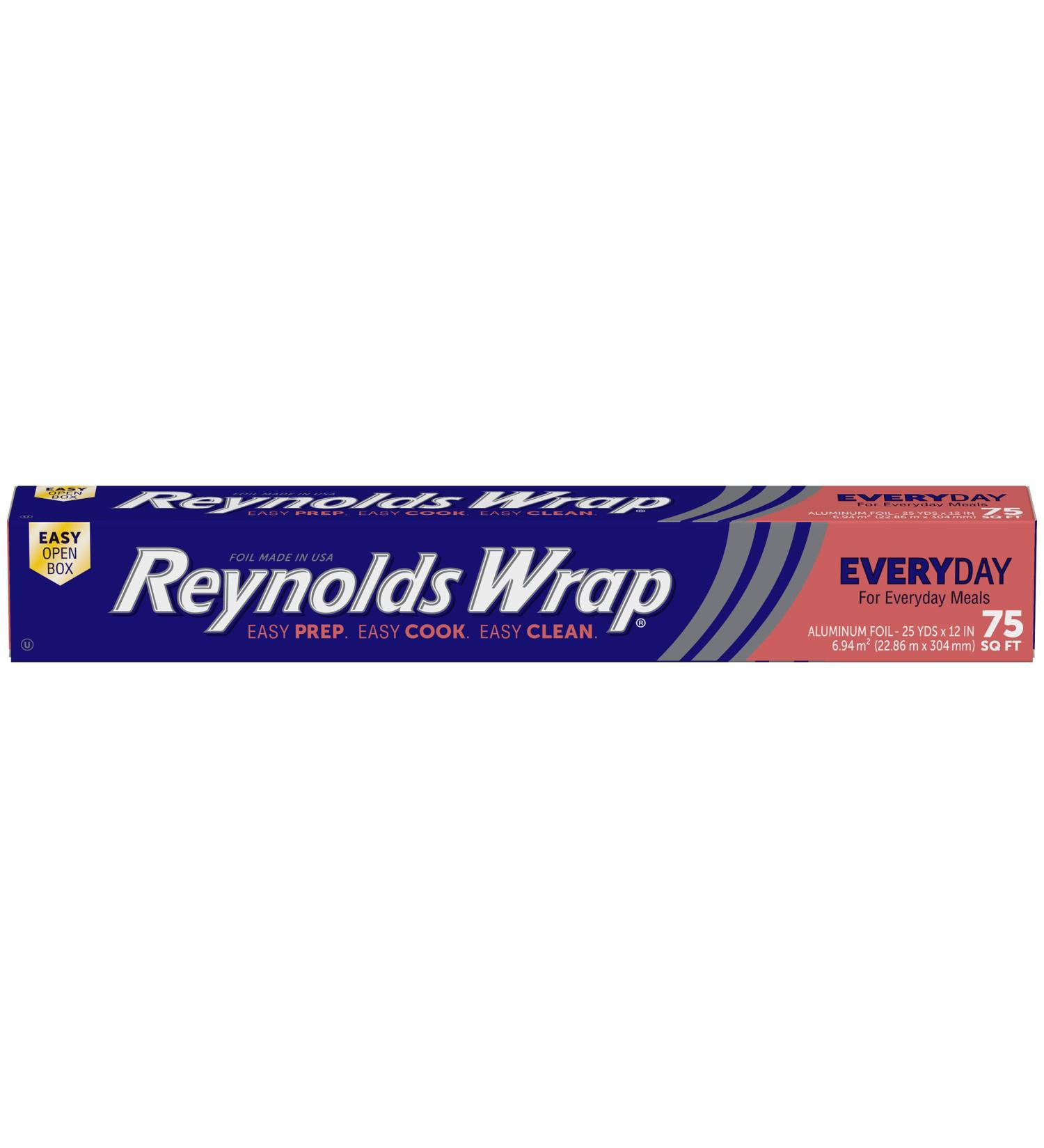 Reynolds Wrap Aluminum Foil - 75 Sq Ft | Lightweight & Durable Foil Wrap - Buy Online on GoSupps.com