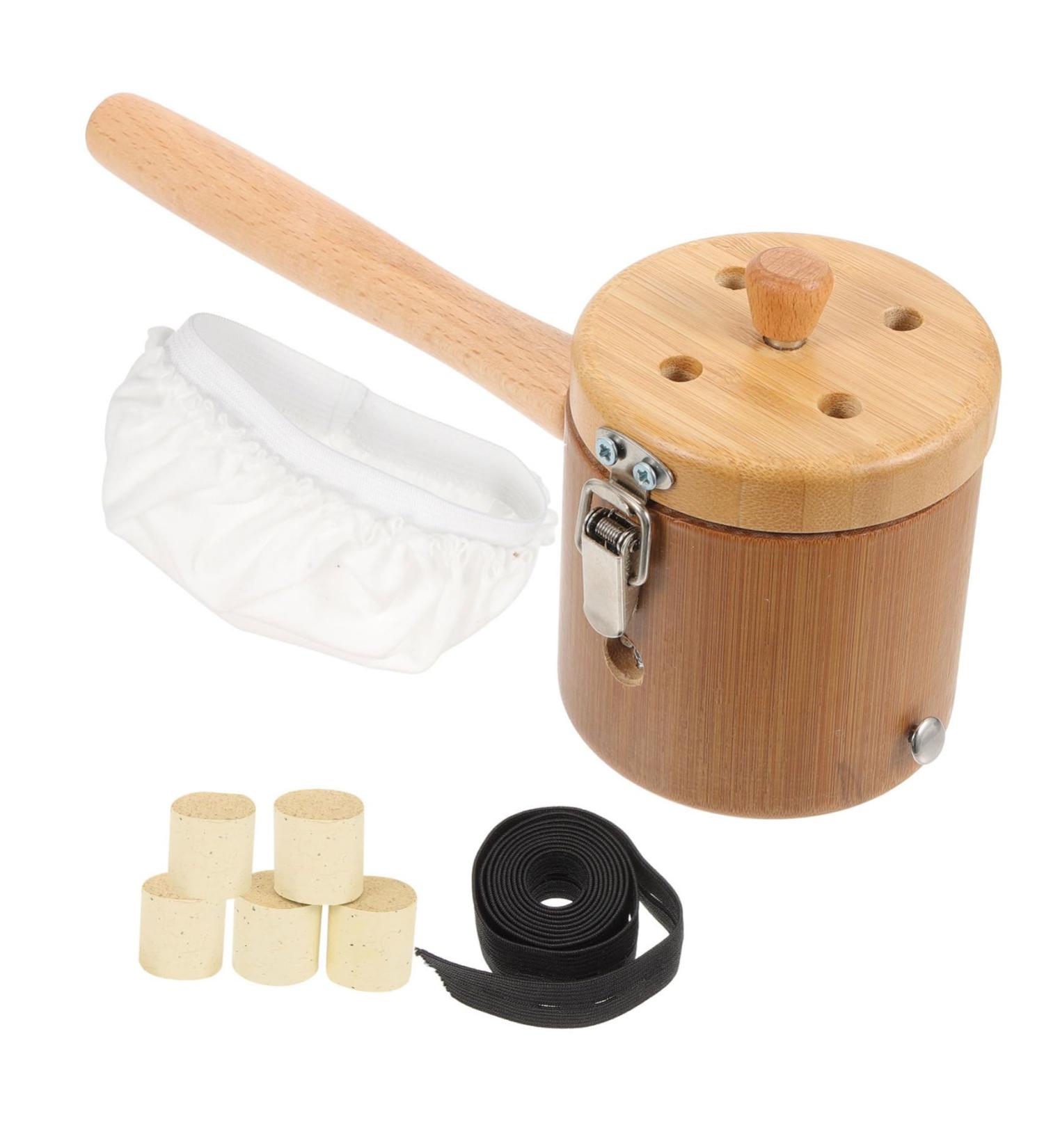 Buy Minkissy Moxibustion Set: Handheld Massage Tools & Storage Box for Effective Moxibustion Therapy - International Shipping Available - Buy Online on GoSupps.com