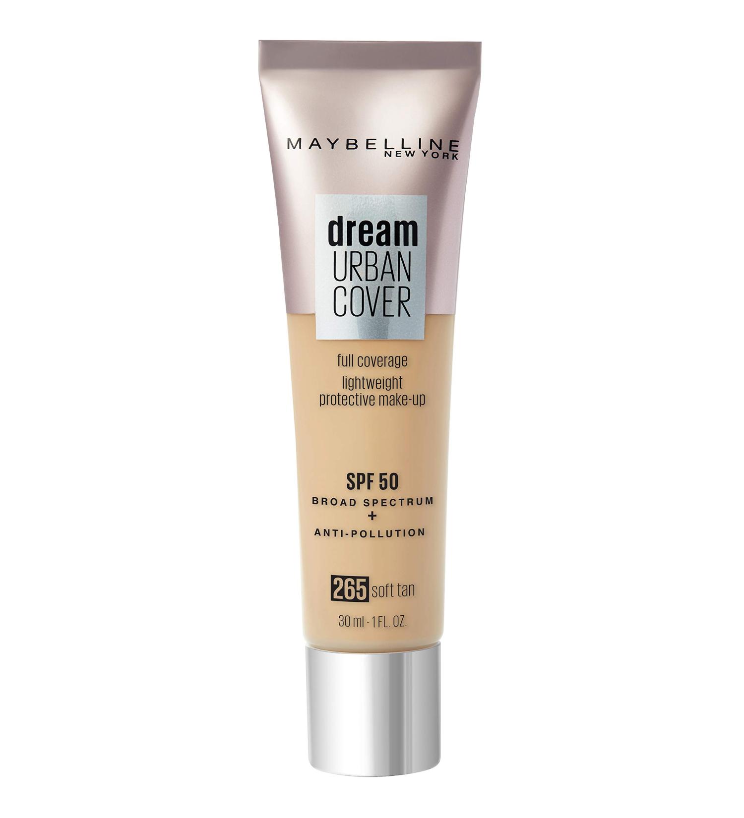 Maybelline New York Dream Urban Cover 265 Soft Tan - 30ml (Pack of 3) - Best International Shipping Available - Buy Online on GoSupps.com