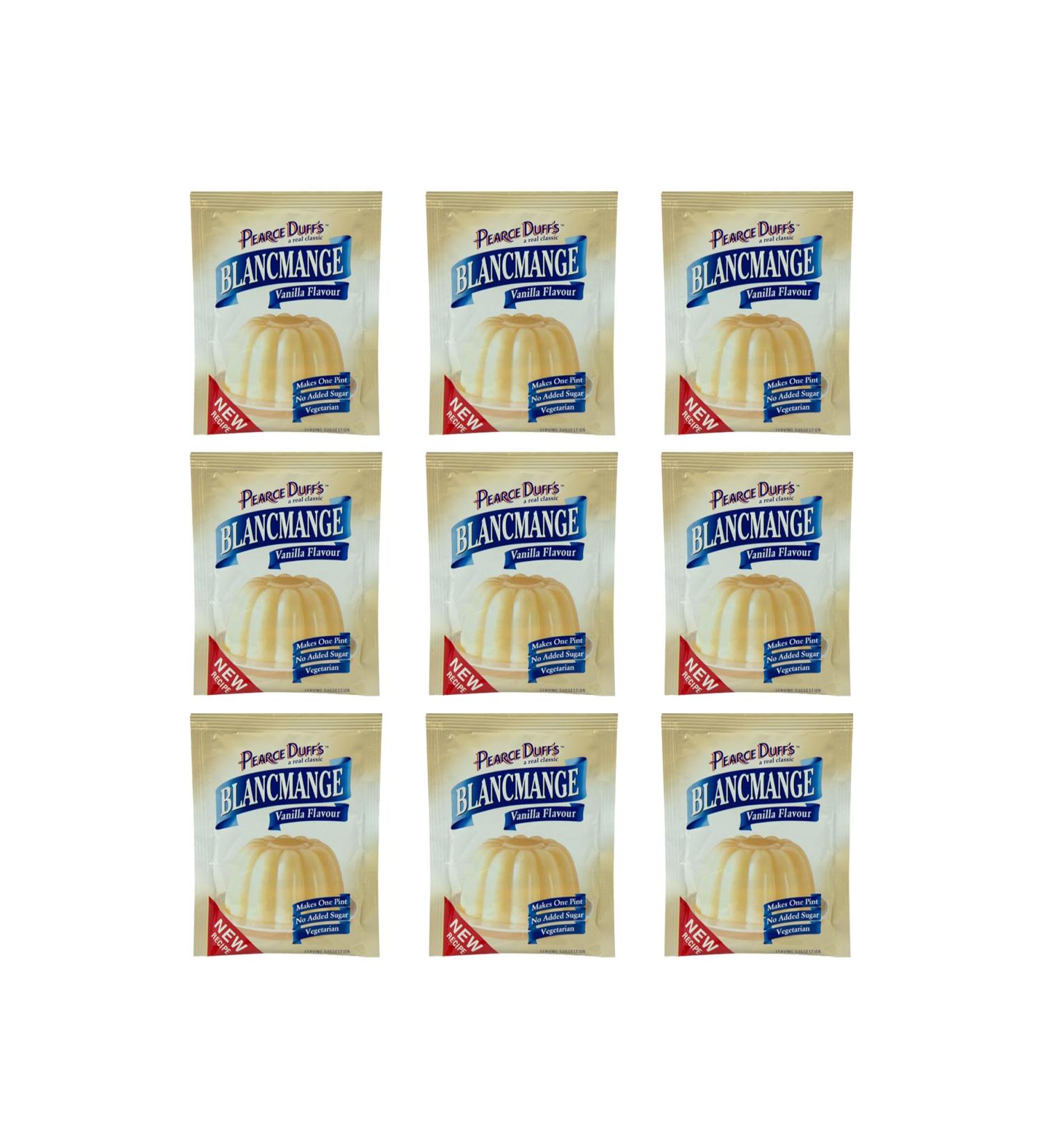 Dessert Bundle with Pearce Duff's Vanilla Blancmange 35g x9 (Pack of 9) - Buy Online on GoSupps.com