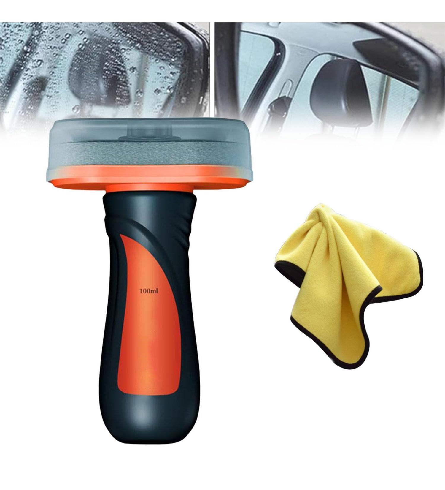 Automotive Oil Film Cleaning Brush Seedhubtok Glass Cleaning Board Hydrophobic Glass Coating for Windshield Anti-Rain Fog Cleaning Glass Brush Improves Clarity and Visibility (B-1Pcs) - Buy Online on GoSupps.com