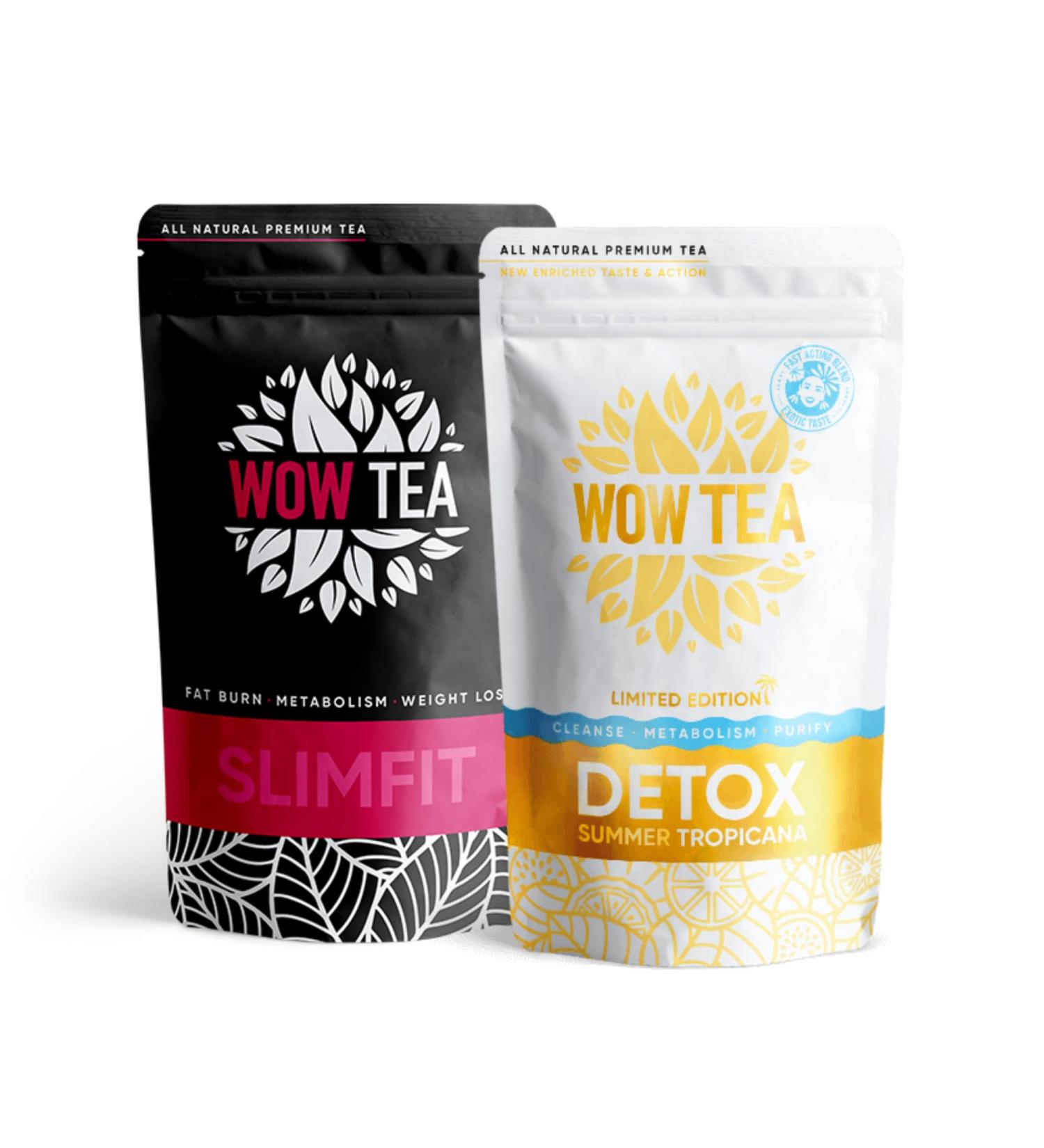 ATOP LLC WOW TEA SlimFit Tropicana detox tea for the summer
