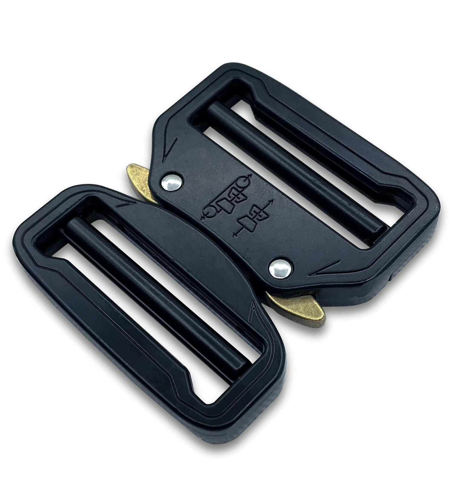 TXZWJZ Metal Buckle Dual Adjustable Tactical Belt Buckle - Heavy Duty 2inch (50mm) - Buy Online on GoSupps.com