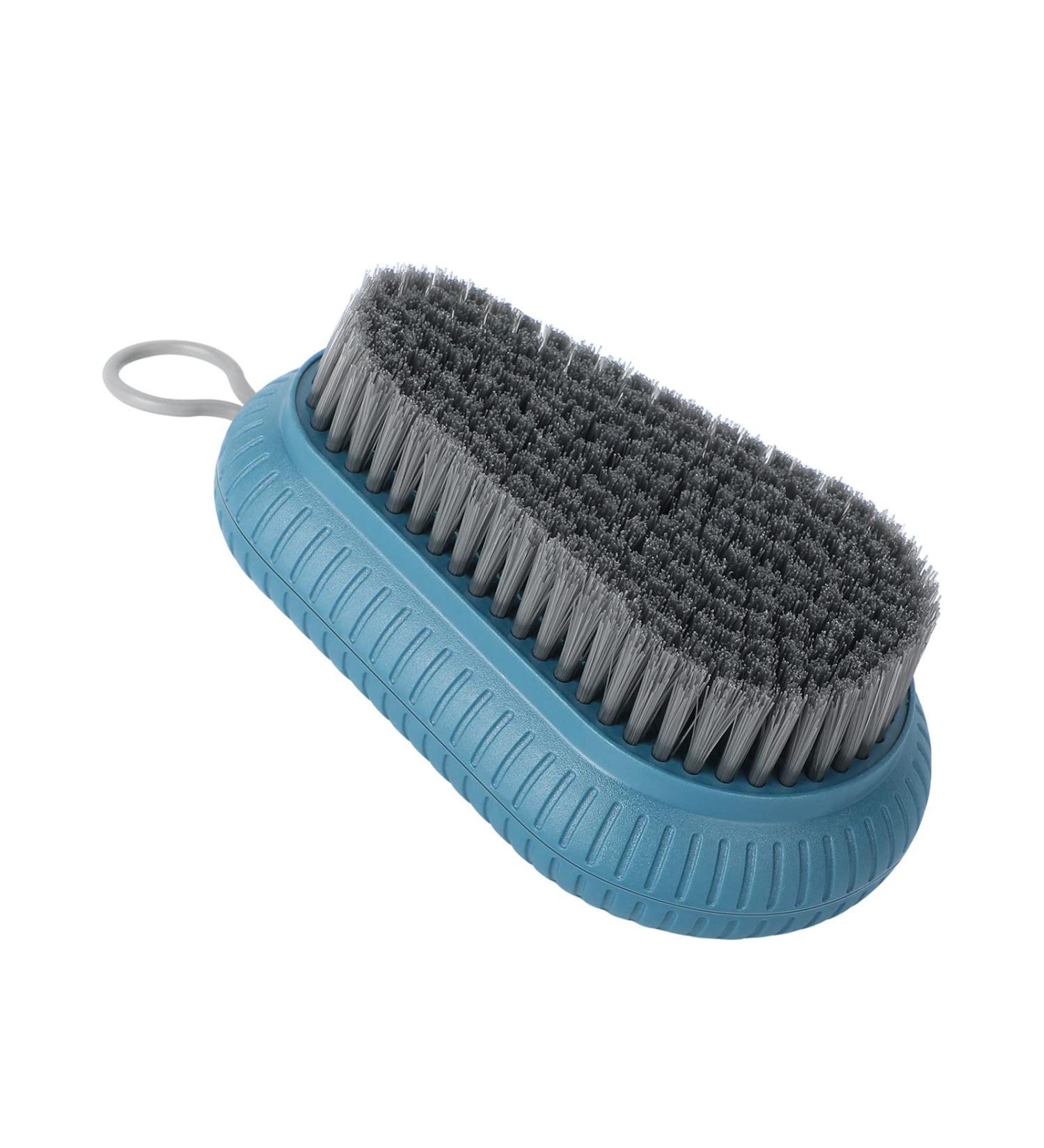 DAYGOS Nail Brush for Cleaning Fingernails - Durable Scrubber with Stiff Bristles - Ideal for Men & Mechanics - Blue Water Drop Design - Buy Online on GoSupps.com