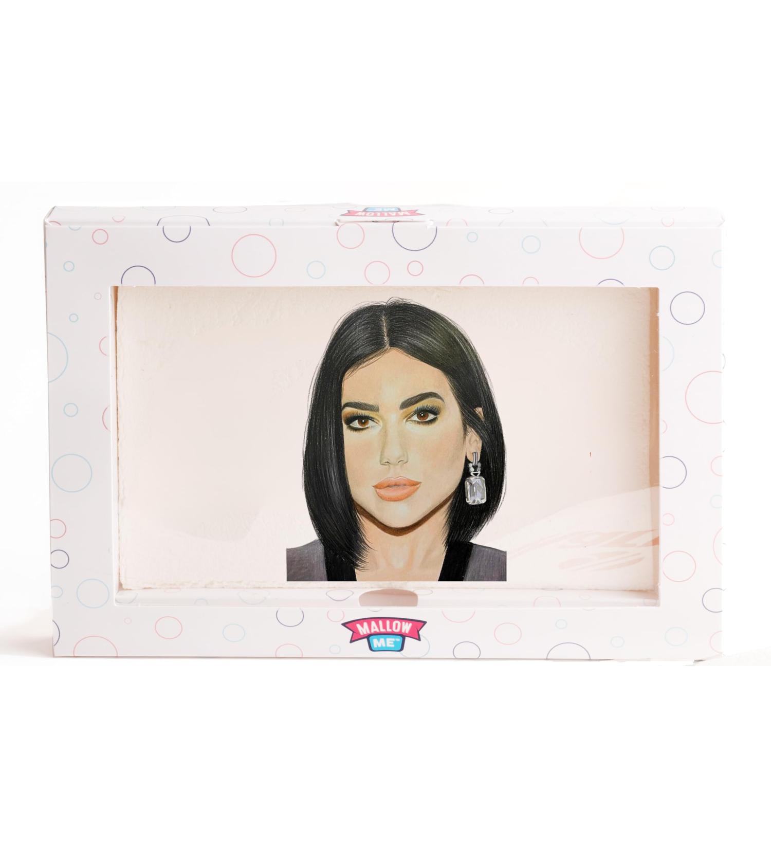 Dua Lipa Inspired Giant Marshmallow - Superb Loves Fans Gift Perfect for Birthday Christmas or even as a Thank You Gift. Fresh and Hand Processed.