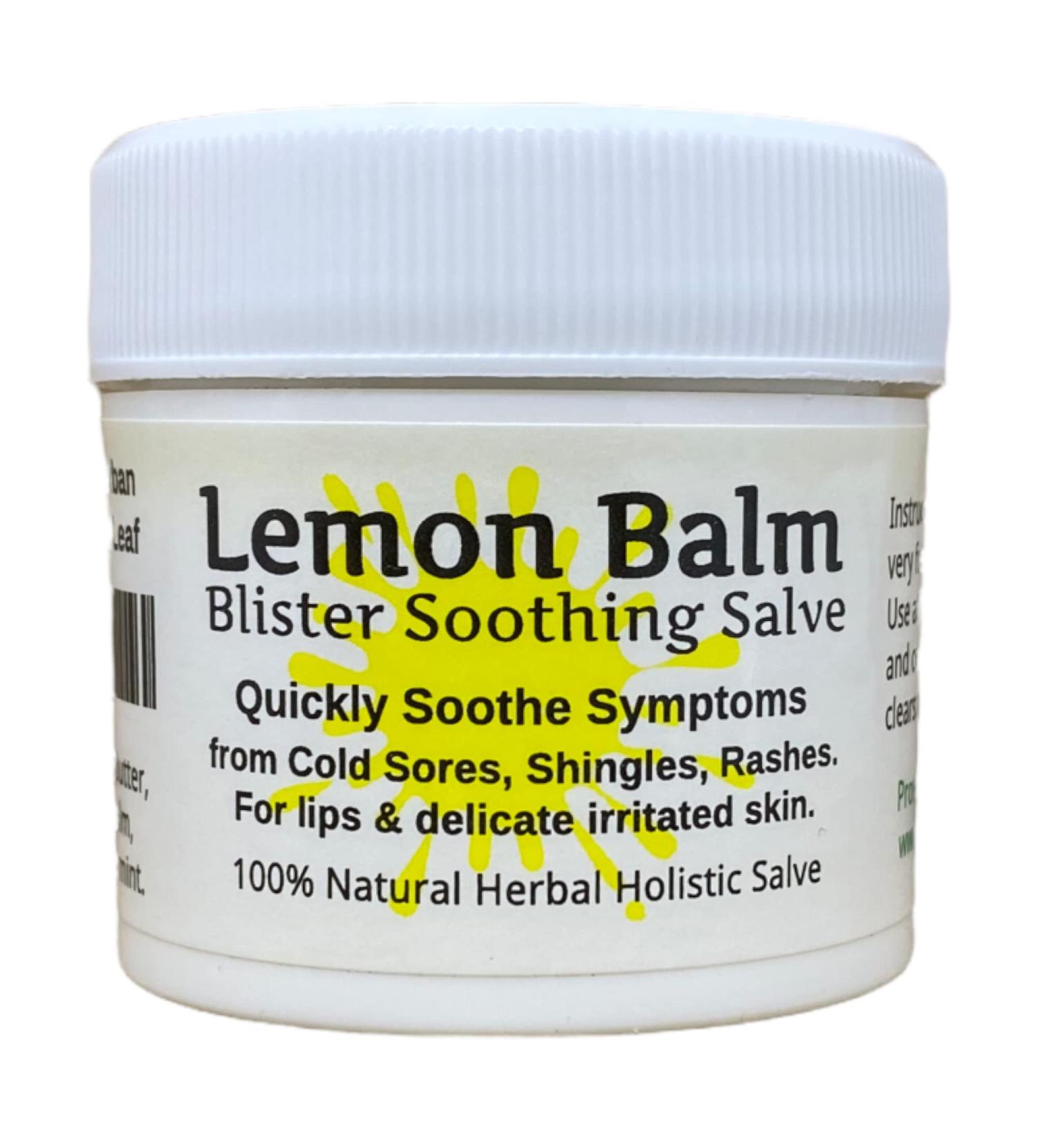 Urban ReLeaf Lemon Balm Salve - Natural Relief for Itchy Blisters, Rashes, Bumps & Bug Bites - Buy Online on GoSupps.com