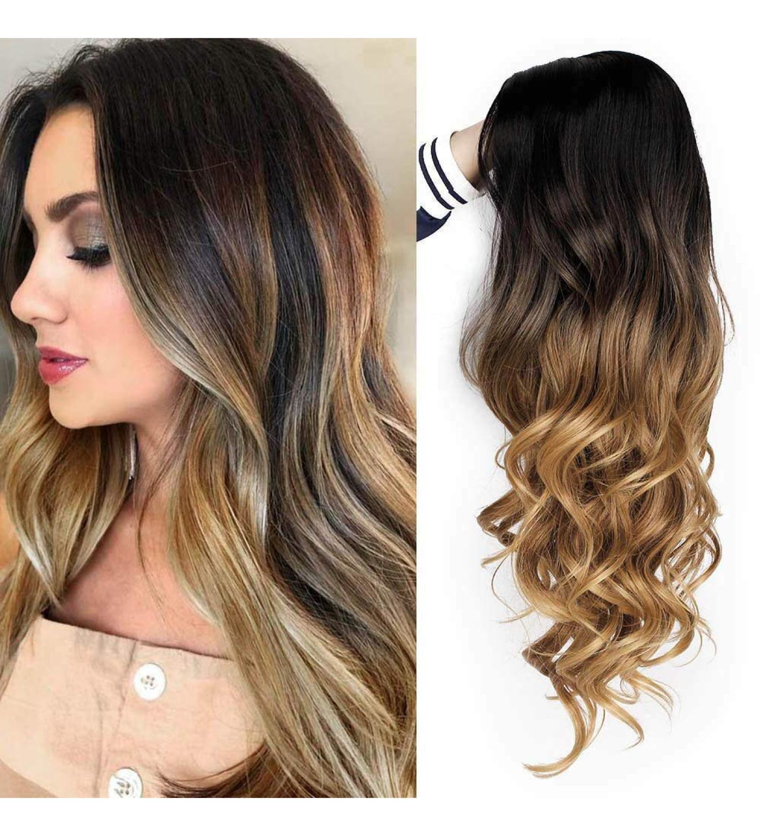 Sahaba Brazilian Curly Front Lace Wig - Premium Real Hair Long Wig for Women - Buy Online on GoSupps.com