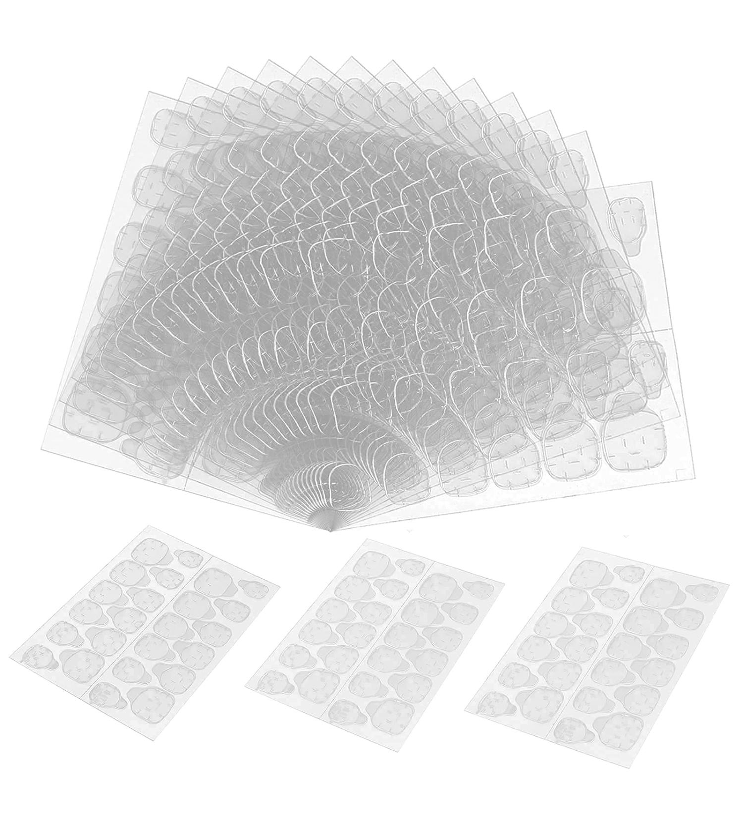 Molain 1200 Double Sided Nail Adhesive Tabs - 50 Sheets Super Sticky False Nail Glue Sticker - Waterproof & Breathable - Flexible & Ultrathin - Germany Jelly Gel - for Manicure - Buy Online on GoSupps.com