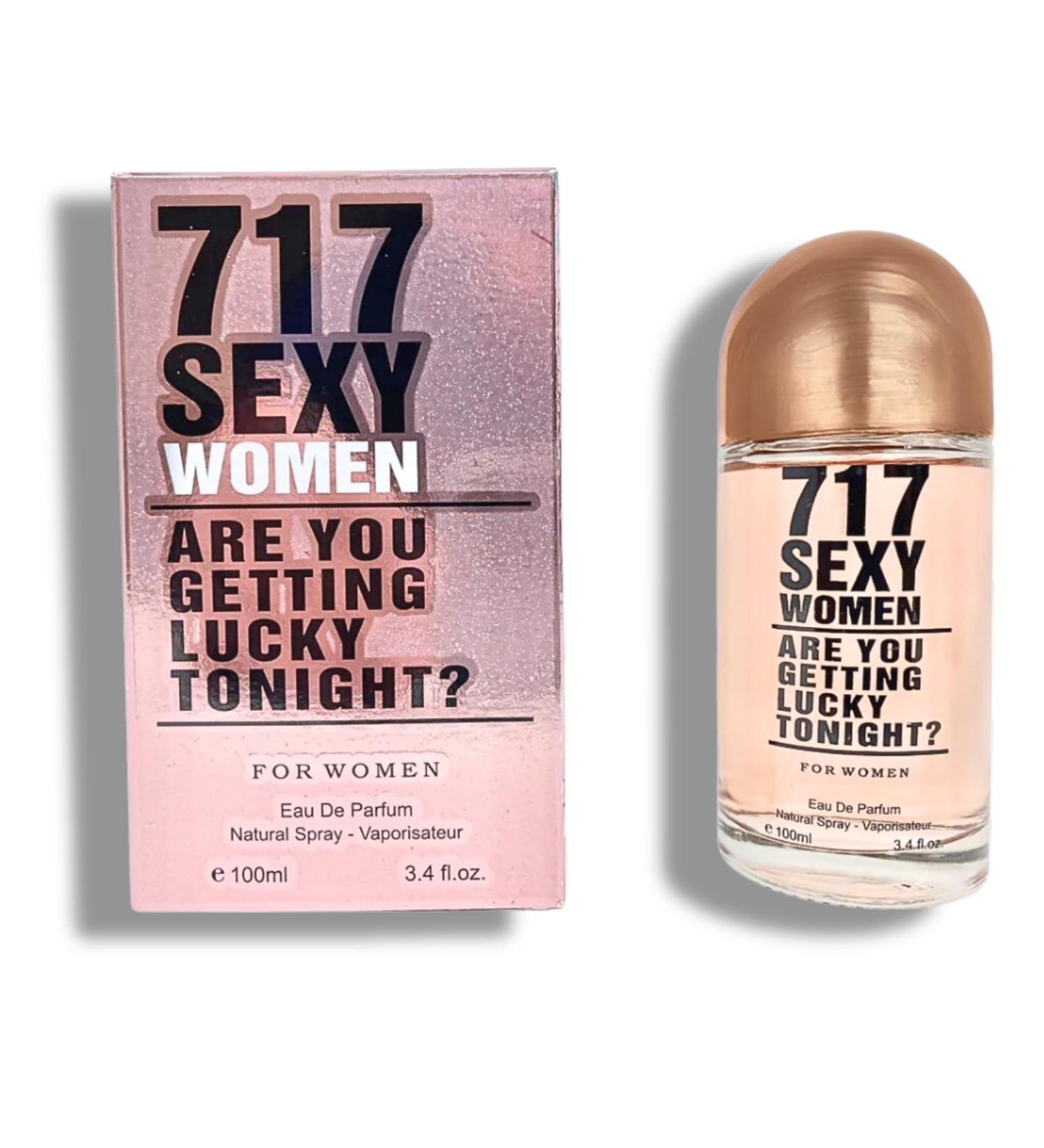 717 Sexy Women - Are You Getting Lucky Tonight Eau de Parfum 3.4 Fl. Oz. Amber Floral fragrance for women. - Buy Online on GoSupps.com