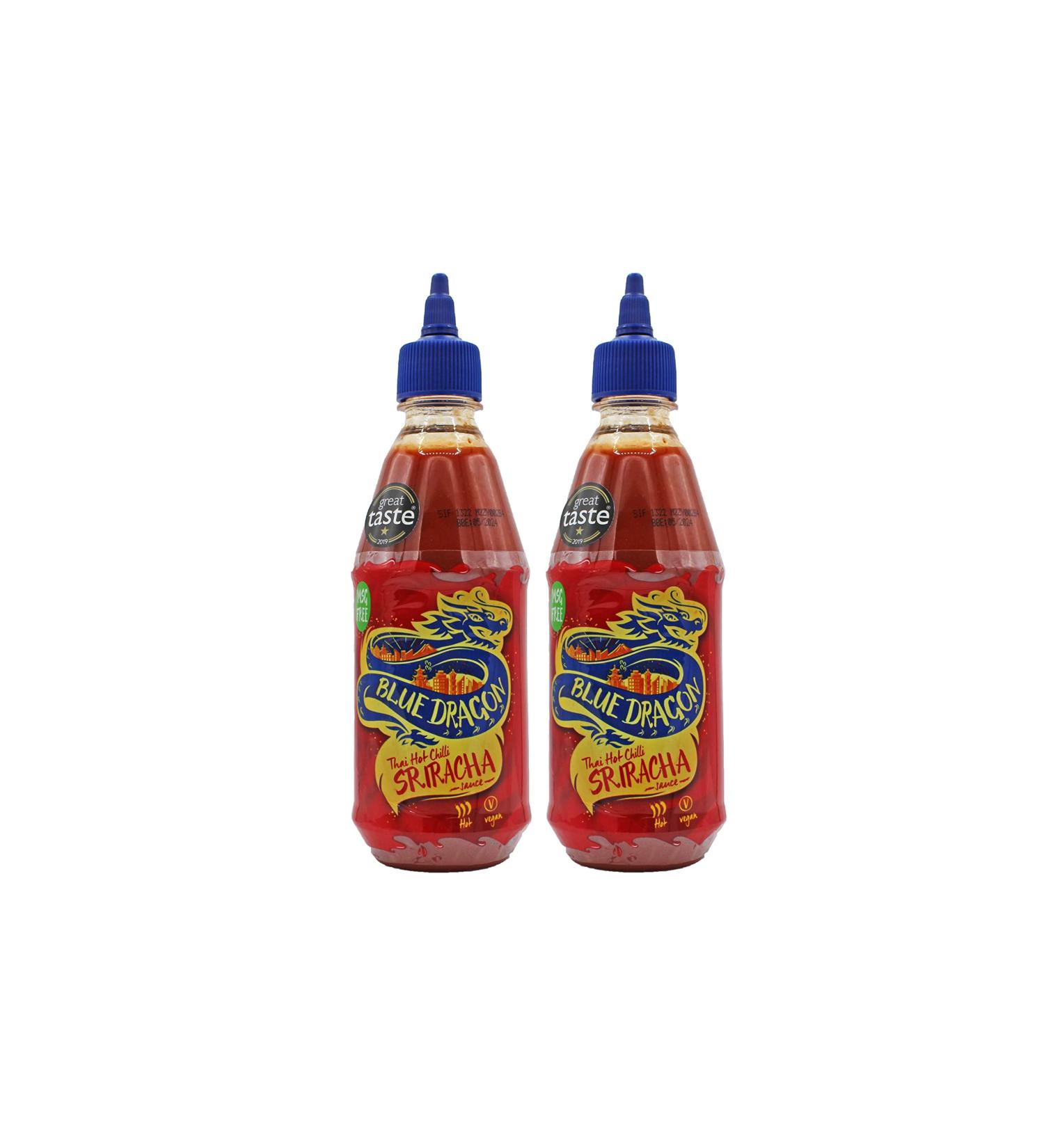 Blue Dragon Sriracha Hot Chilli Sauce 435ml - Pack of 2 - Buy Online on GoSupps.com
