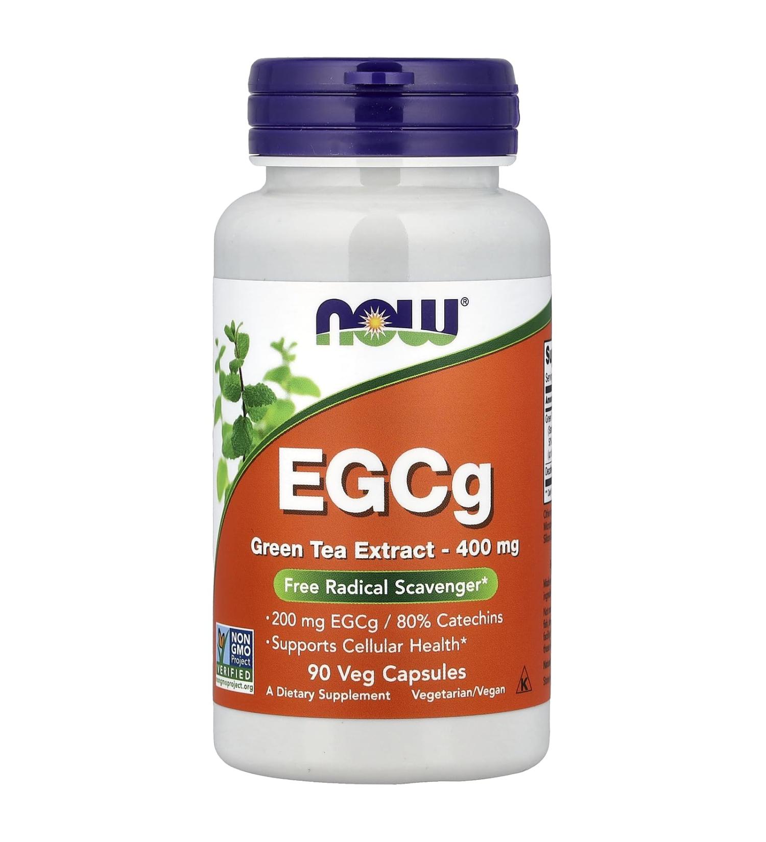 NOW FOODS EGCG 400mg Green Tea 90 CT