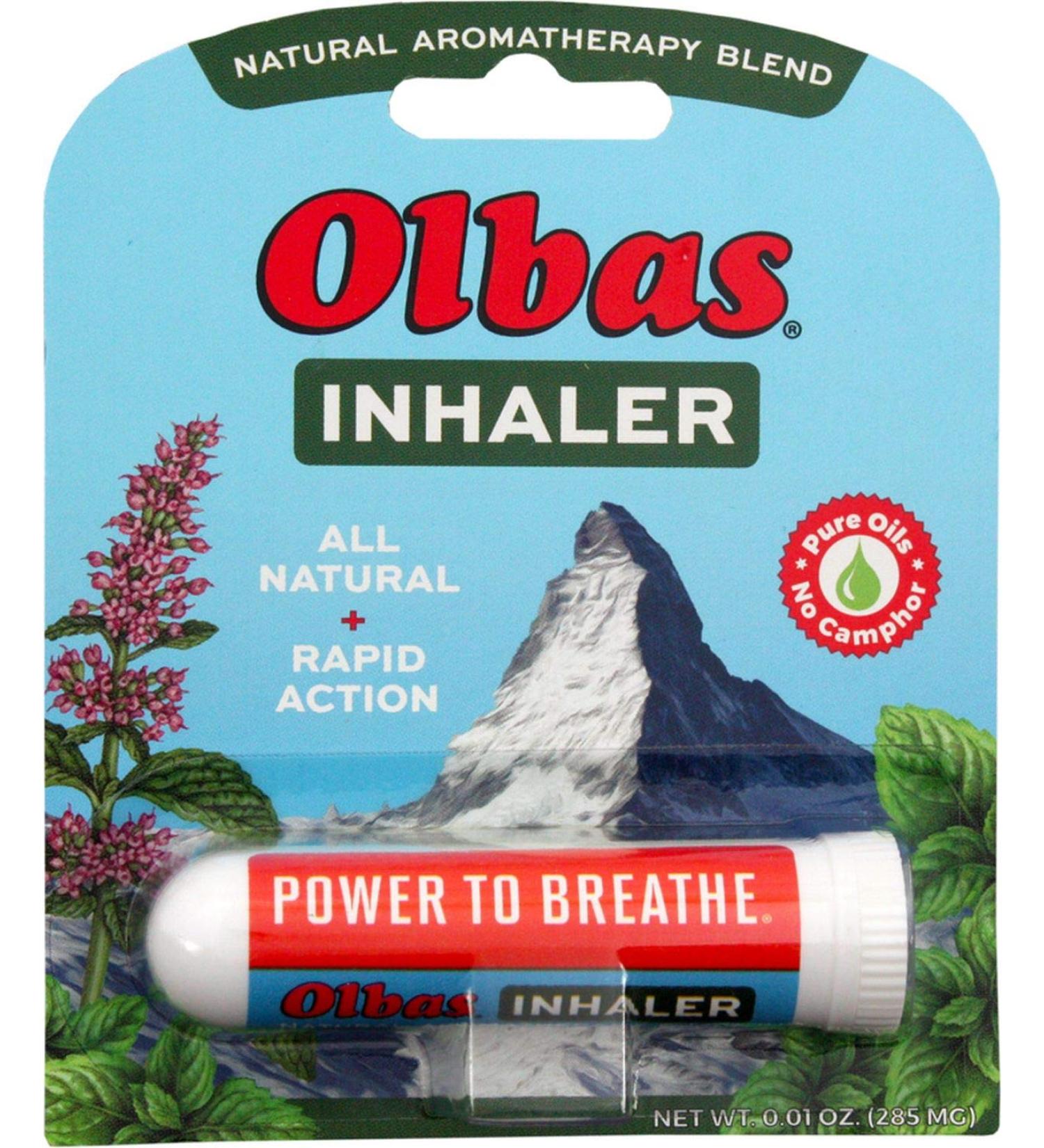 Olbas Inhaler 0.01oz - Fast-acting Nasal Decongestant (Pack of 1) - Buy Online on GoSupps.com
