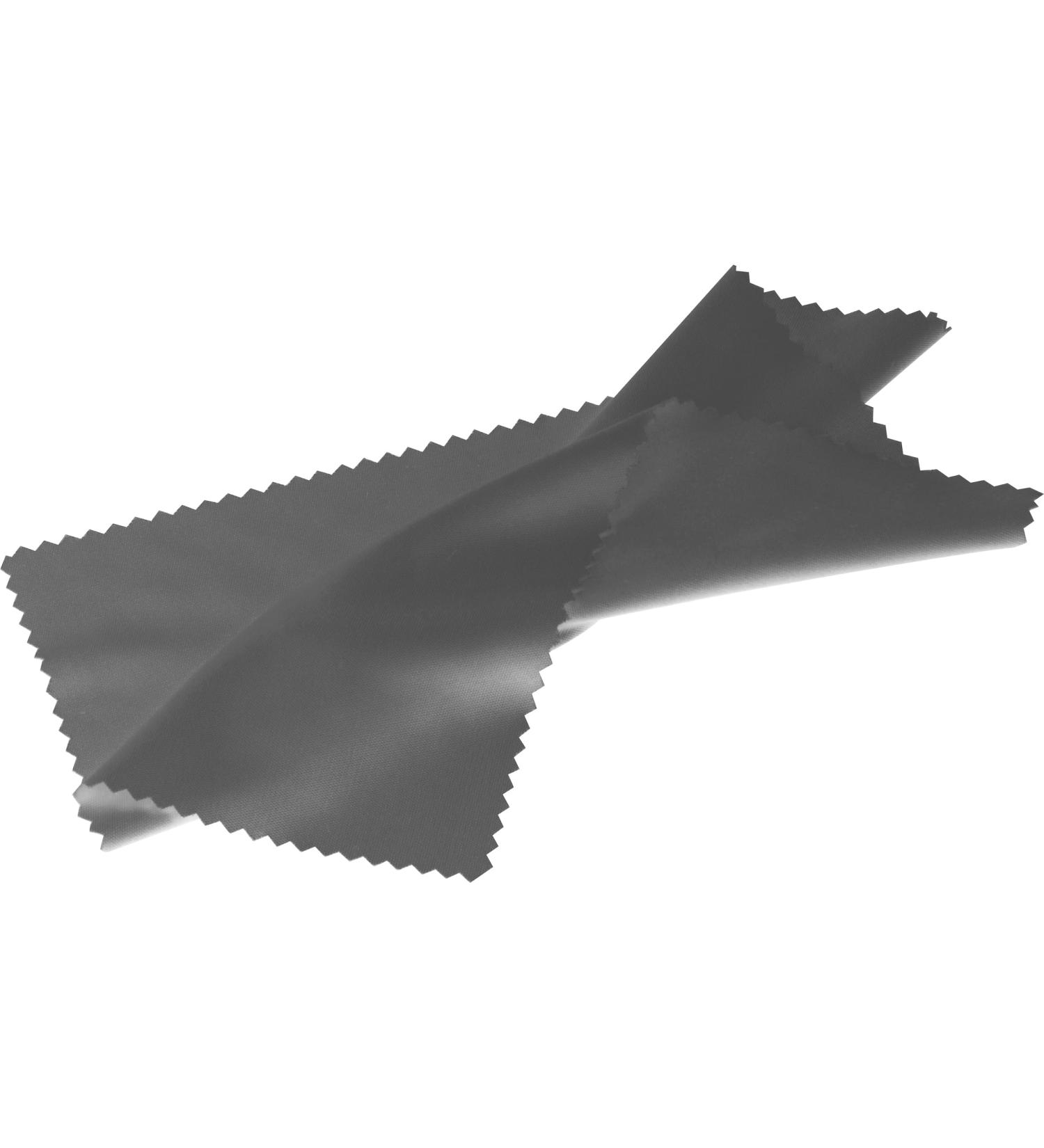 10x glasses cleaning cloth / microfiber cloth / color: dark gray