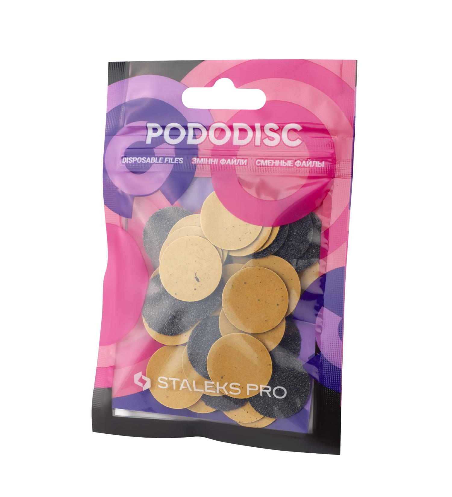 STALEKS PRO Pododisc Refill 50 Disposable Pedicure Stickers (Rugosity - 80) PDF-20-80 - Buy Online on GoSupps.com