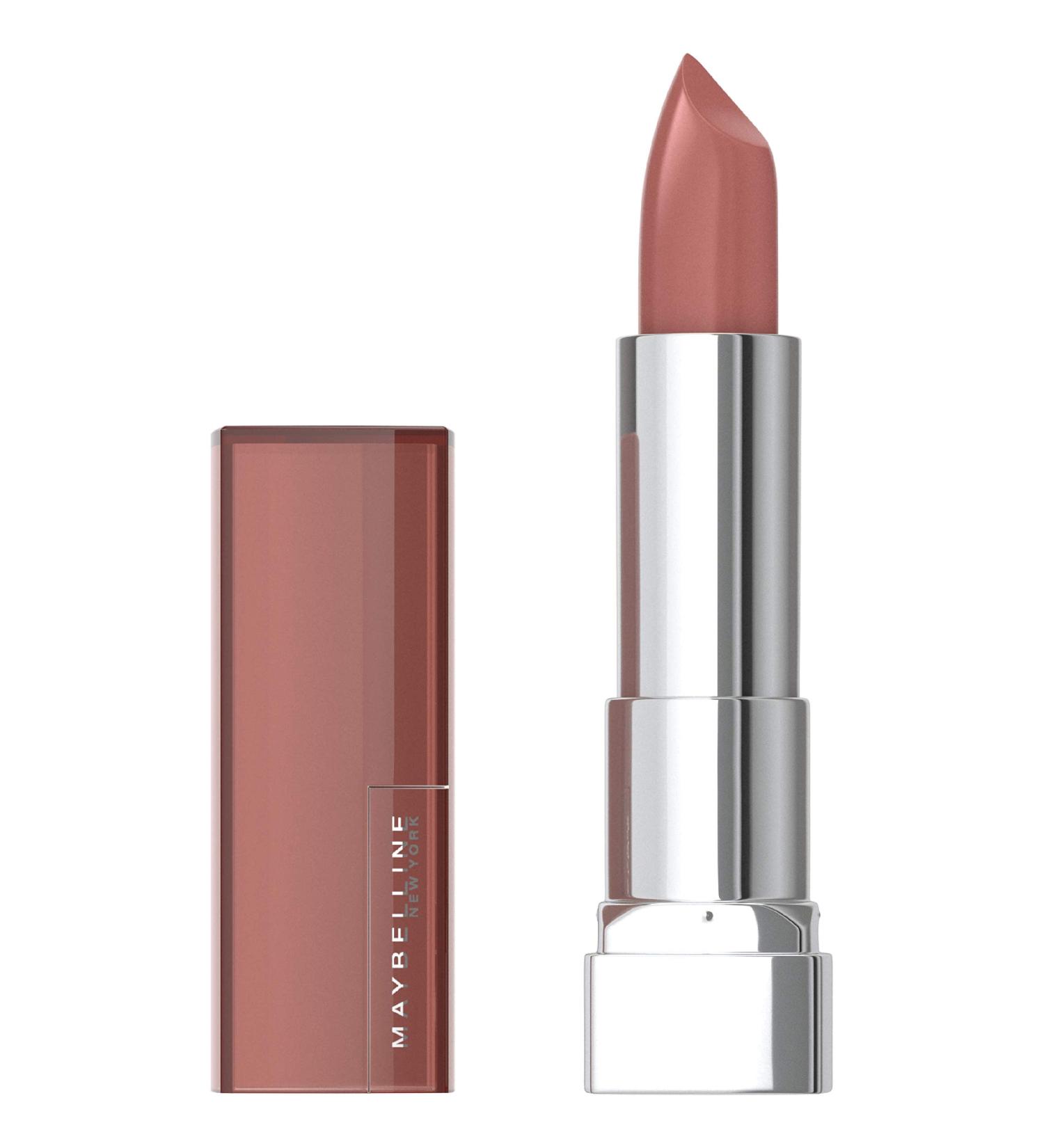Maybelline Color Sensational Lipstick - Nude Pink Red Plum Lip Color - Untainted Spice - 0.15 oz - Buy Online on GoSupps.com