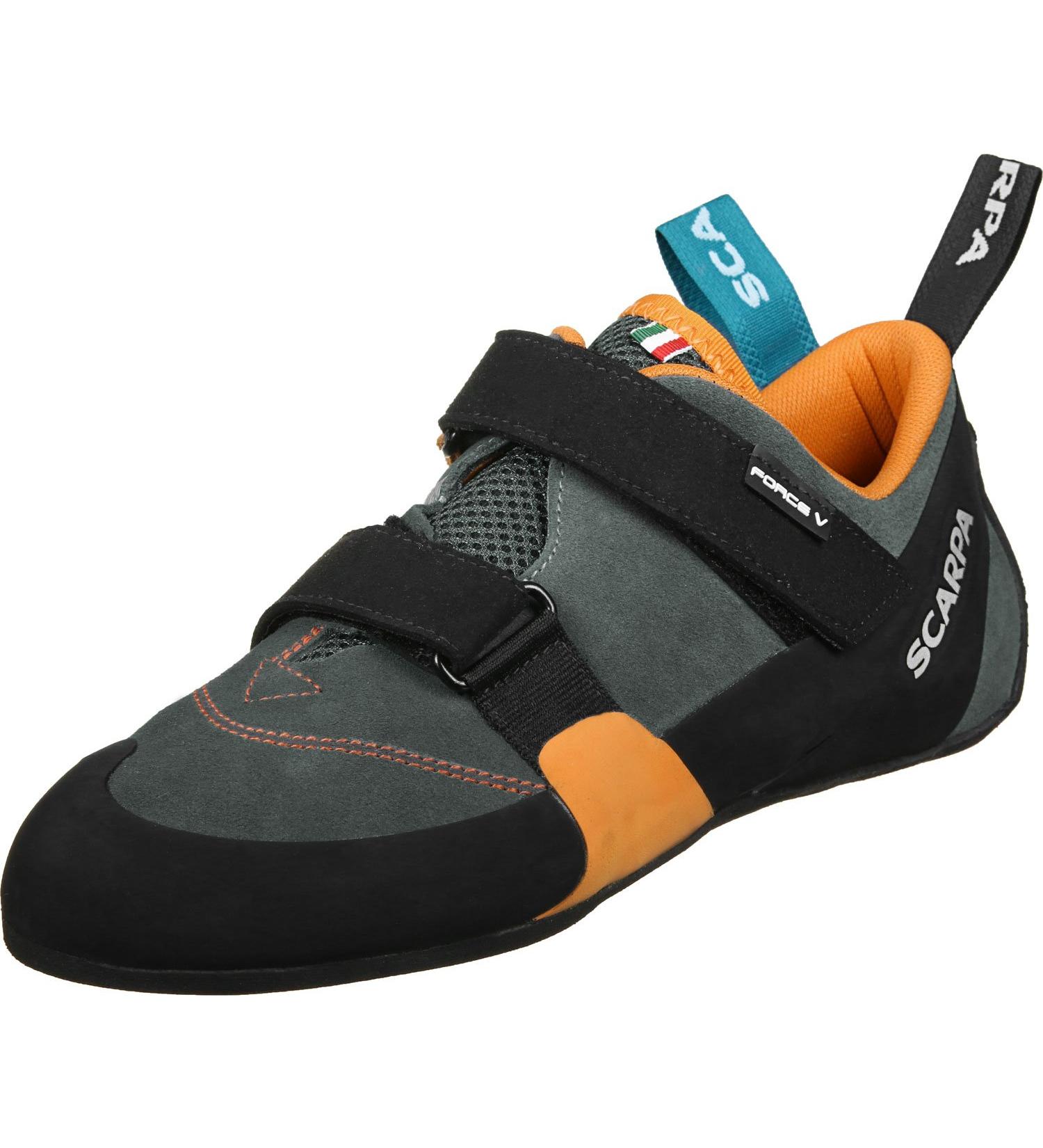 Scarpa Men's Force V Climbing Shoes 35 EU - Mangrove Papaya FF | Buy Internationally - Best Price & Fast Shipping - Buy Online on GoSupps.com