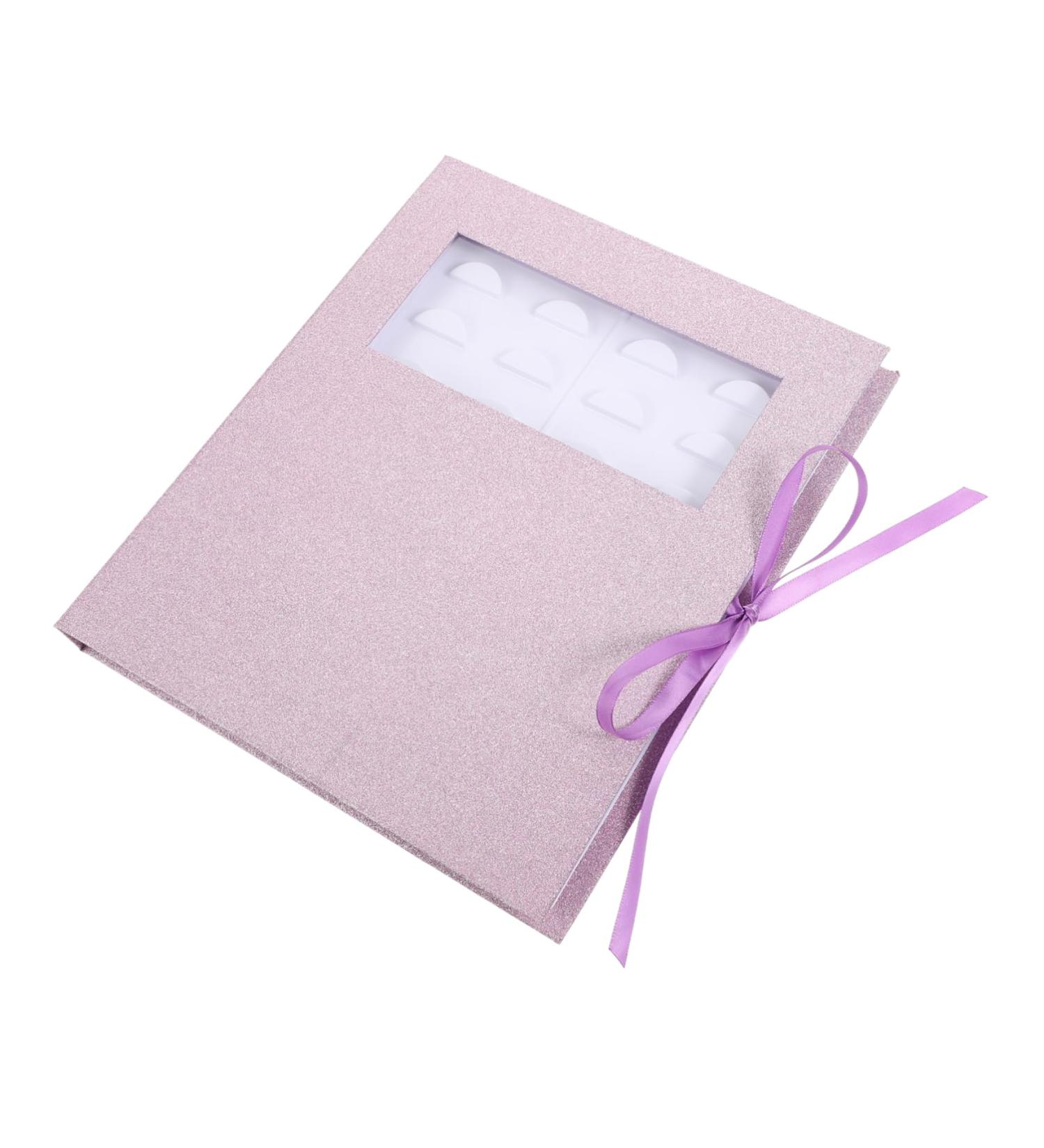 Didiseaon 1pc Eyelash Box Empty Lash Book False Eyelash Holder & Organizer Eyelash Container Cross Nail Charm Mp Oganize Para Guardar Lash Book Empty Eyelash Book Artificial Pink Paper Tool 22x18cm Pink - Buy Online on GoSupps.com