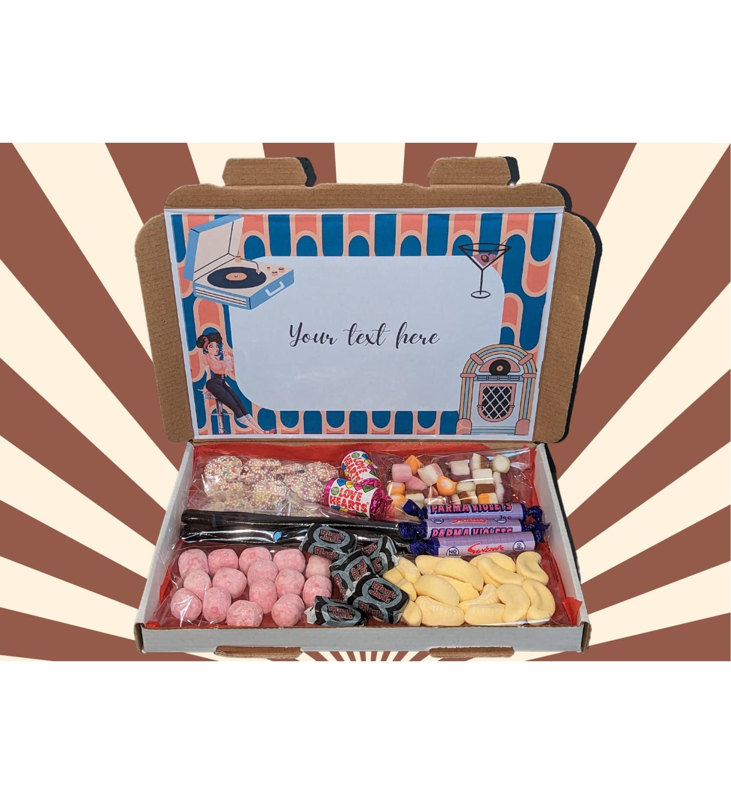 1950's Retro sweet box - Buy Online on GoSupps.com