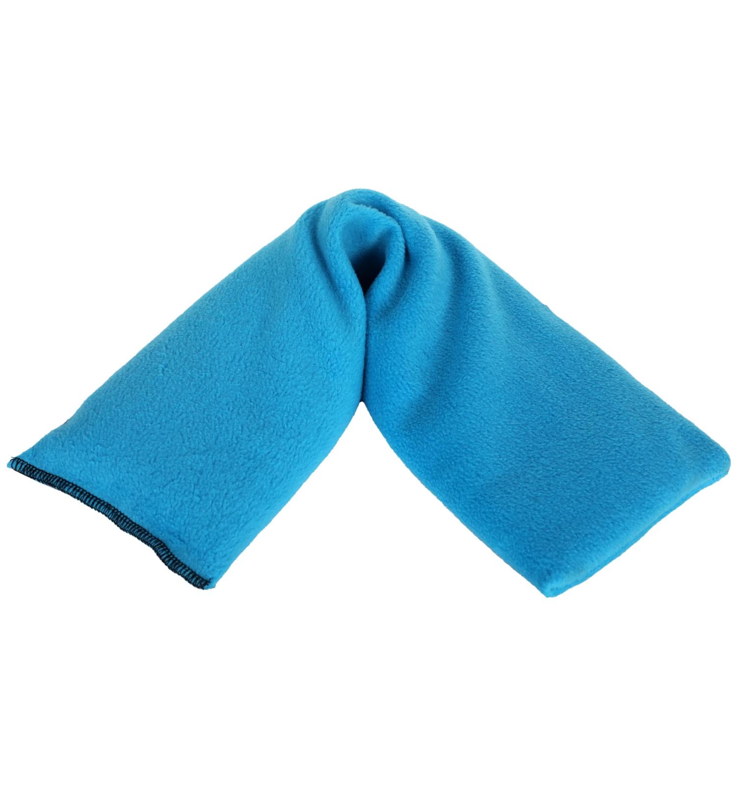 Microwavable Lavender Wheat Bags Plain Fleece Microwave Heat Pack for Back Neck Joints and Shoulder Pain Relief 44cmx13cm (Luminous Blue) Plain Fleece Luminous Blue - Buy Online on GoSupps.com
