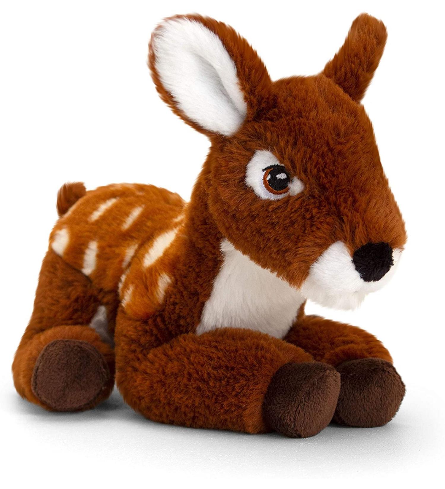 Deluxe Paws Eco-Friendly Deer Toy | 100% Recycled Plush | Sustainable Pet Plaything - Buy Online on GoSupps.com