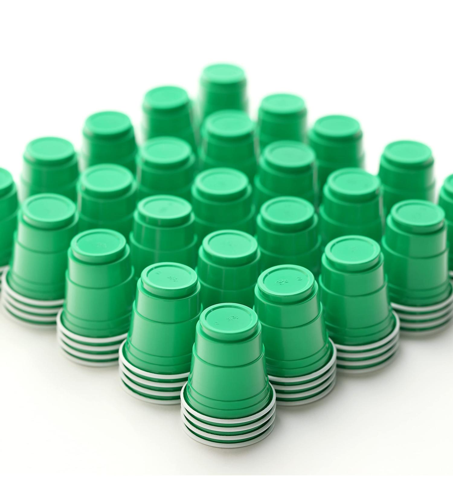 Green Plastic Shot Cups for Bachelor Party - Jello Shots & Accessories - Buy Online on GoSupps.com