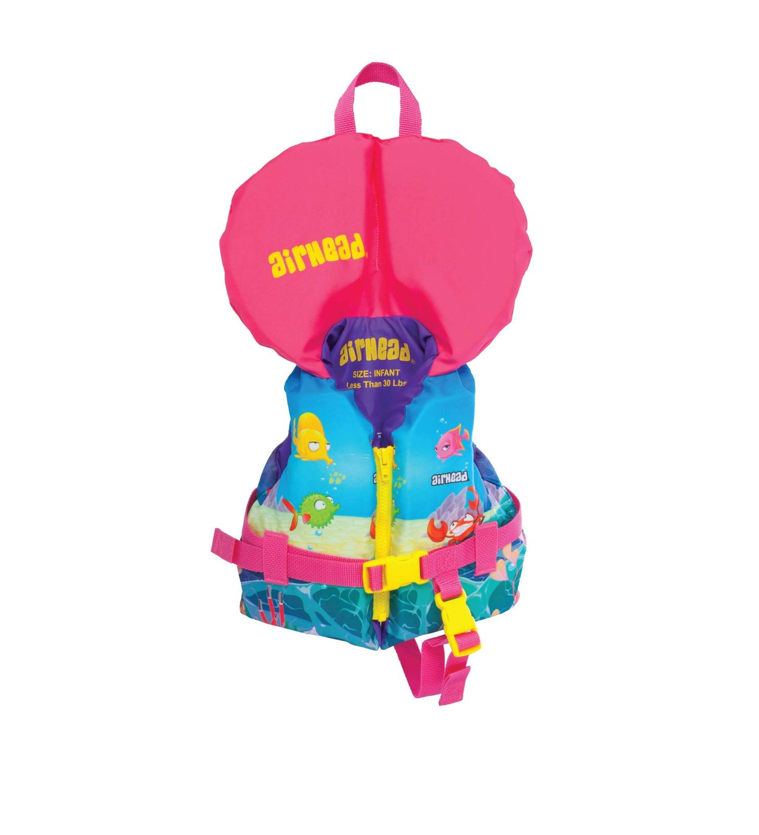Airhead Infant Pink Life Vest - Comfortable and Safe for Little Ones - Buy Online on GoSupps.com