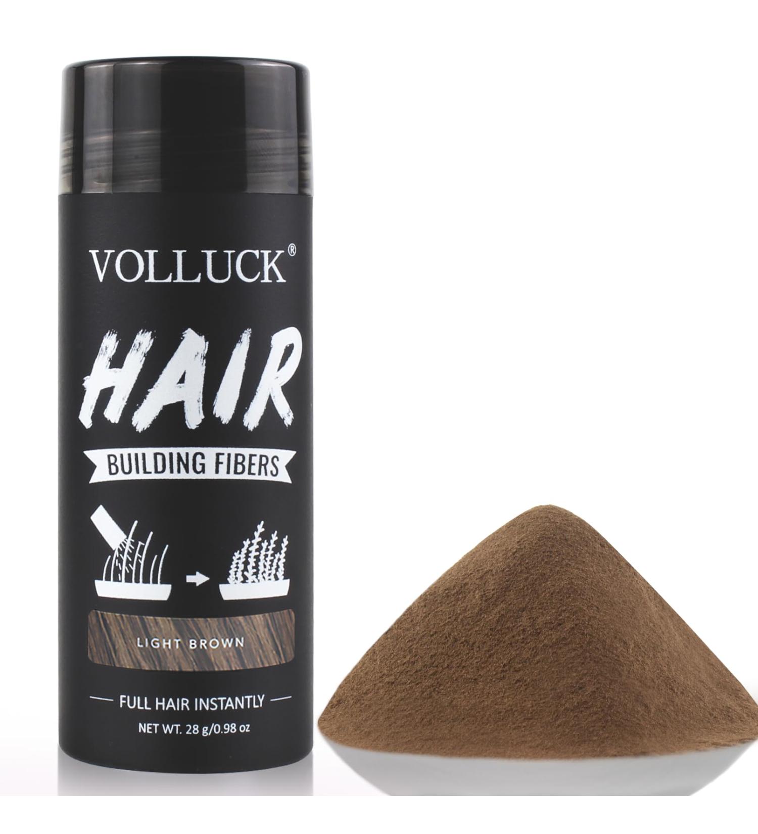 Fully Litter Hair Compression - Long-Lasting Hair Product for Men & Women | 28g Light Brown - Effective Solution for Hair Loss - Buy Online on GoSupps.com