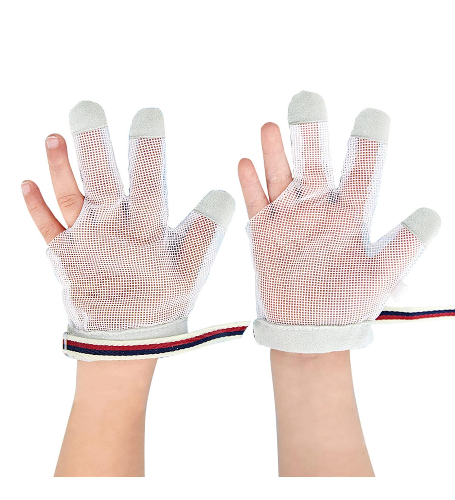 Thumb Sucking Stop for Kids Comfortable and Breathable Thumb Sucking Guard Thumb Guard for Stop Thumb Sucking Stop Nail Biting Sucking Thumbs and Fingers | for Ages 6Months-7Years Old (L)