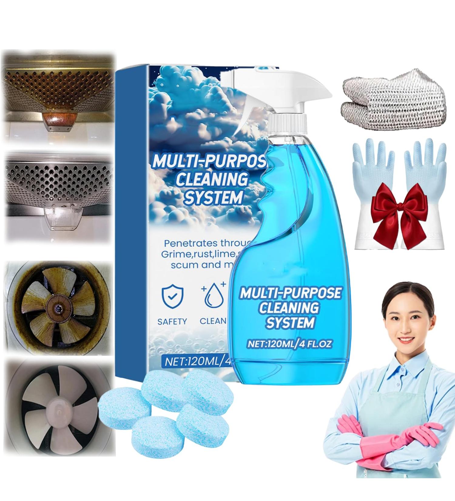 Splash Foam Spray Tablets & Spray Bottle Splash Foam Spray All Purpose Cleaner 120ml Splash Spray Foam Cleaner Splash Spray Tablets & Spray Bottle For Kitchen Bathroom Countertops Ovens (1pc) - Buy Online on GoSupps.com