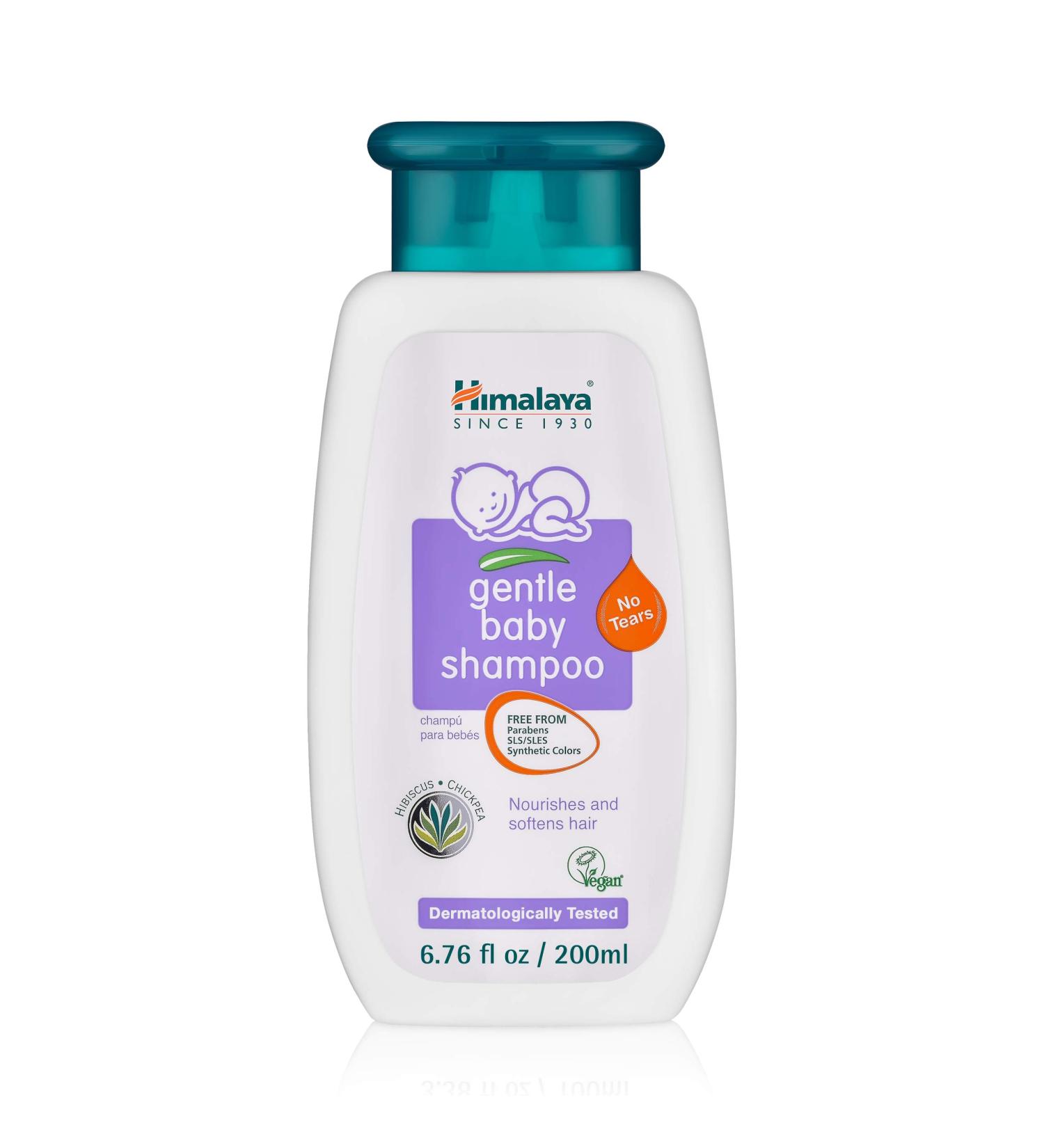 Himalaya Gentle Baby Shampoo - 6.76 oz - For Baby-Soft Hair & Soothing Scalp - Buy Online on GoSupps.com