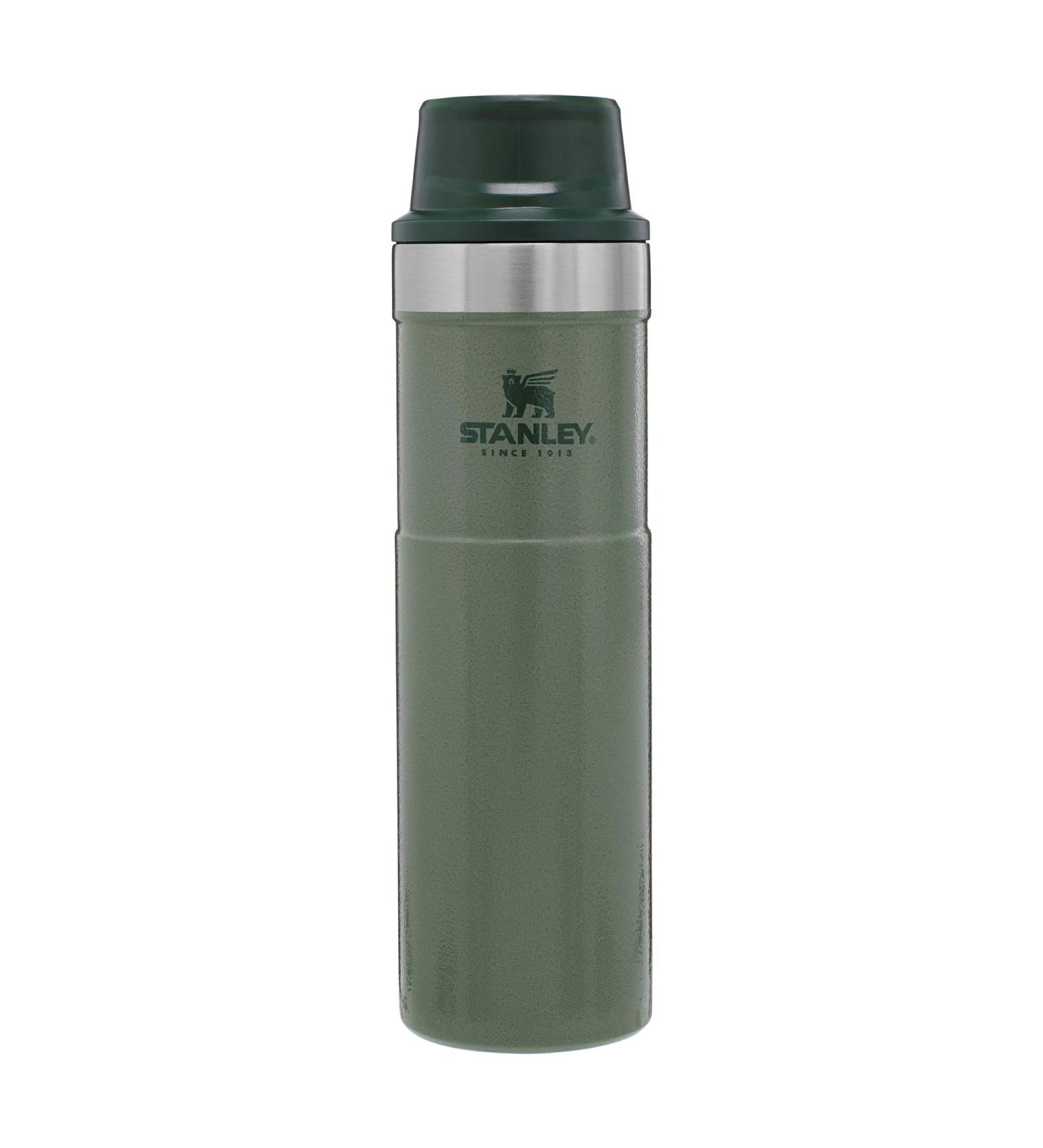 Stanley 16oz Trigger-Action Travel Mug | Hammertone Green - Buy Online on GoSupps.com