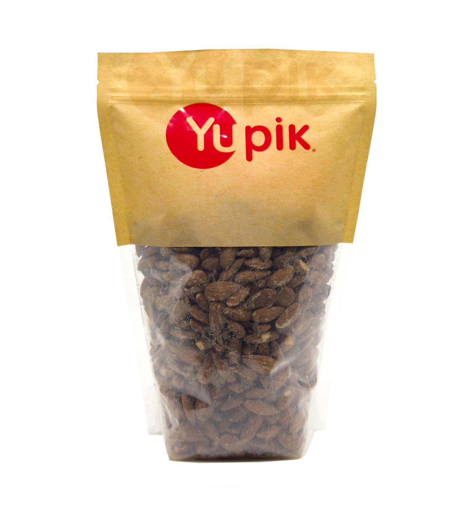 Yupik Roasted Salted Jumbo Almonds 1 kg Kosher Gluten-Free Large Almonds Seasoned Nuts Lightly Roasted Salty Flavor Source of Fiber & Protein Crunchy Savory Snacks - Buy Online on GoSupps.com