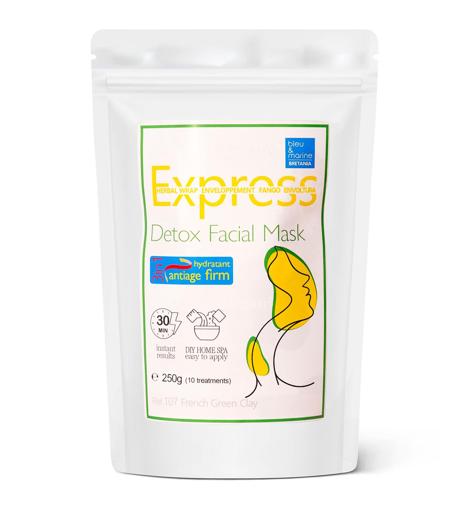 Organic French Green Clay Powder 100% Pure & Natural for Skincare Face Mask Anti Acne Deep Cleansing & Purifying Face Mask Blackhead Remover Oil Control 250 g - Buy Online on GoSupps.com