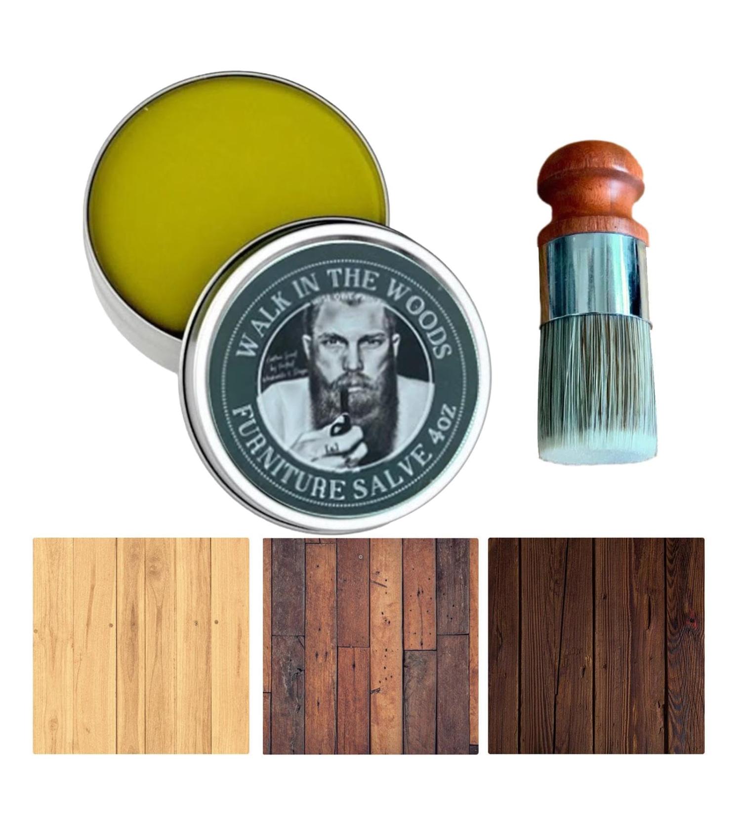 Furniture Salve For Leather Salve With Brush For Leather Leather Salve With Brush Leather Restorer Repair & Conditioner Furniture Polish Wax Long-Lasting Leather Care Kit For Wood Chair - Buy Online on GoSupps.com