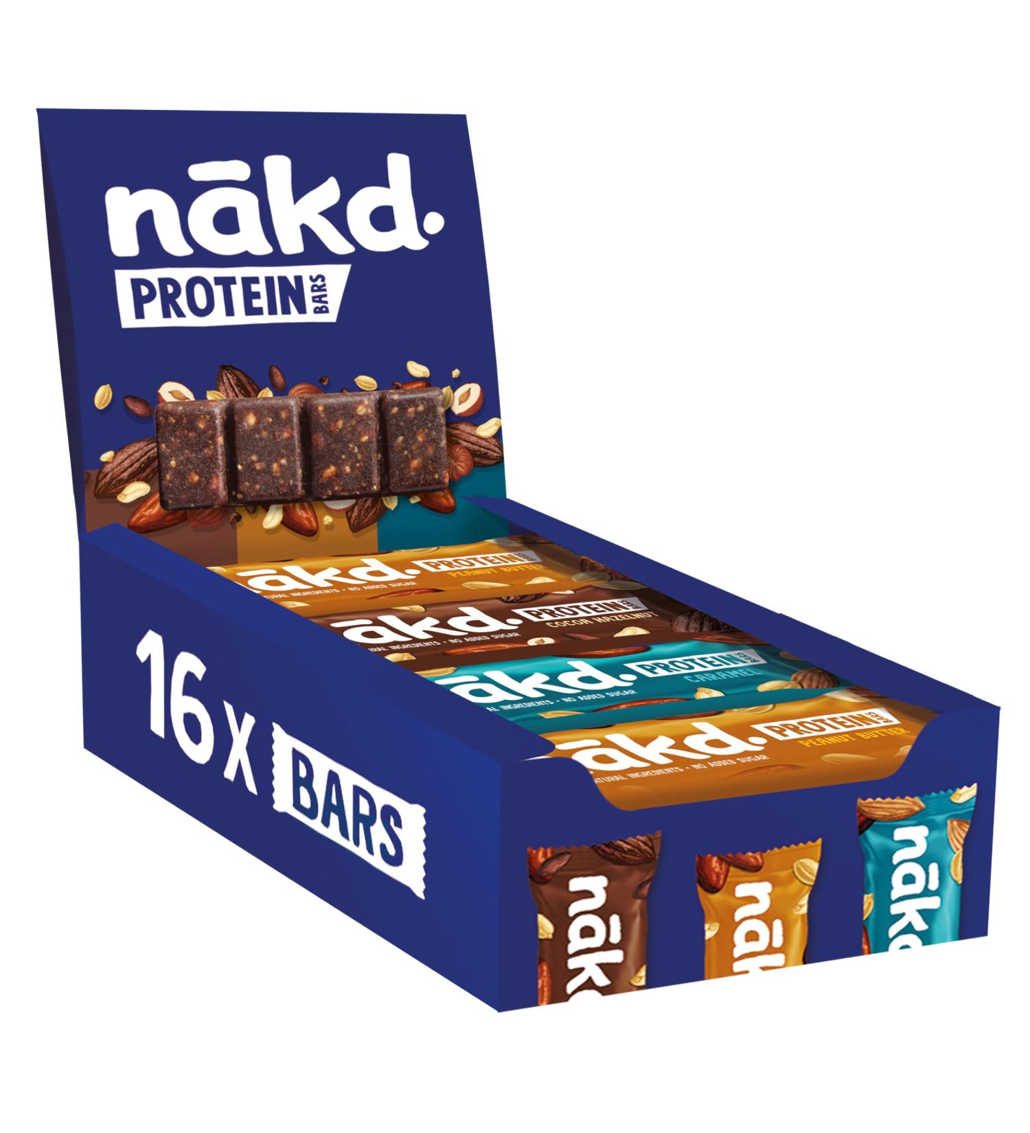N kd. Protein Assortment Pack | Protein Bars | 7 g Vegetable Protein | 100% Natural Ingredients | No Added Sugars | Vegan | 1 - Buy Online on GoSupps.com