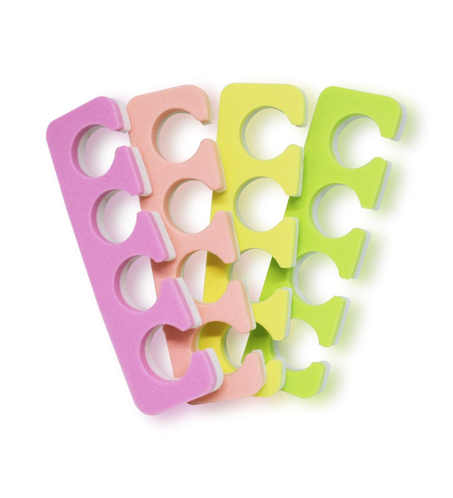 ZMOI 120 PCS Premium Toe Separators - Soft & Durable Pedicure Accessories in 4 Colors - Buy Online on GoSupps.com