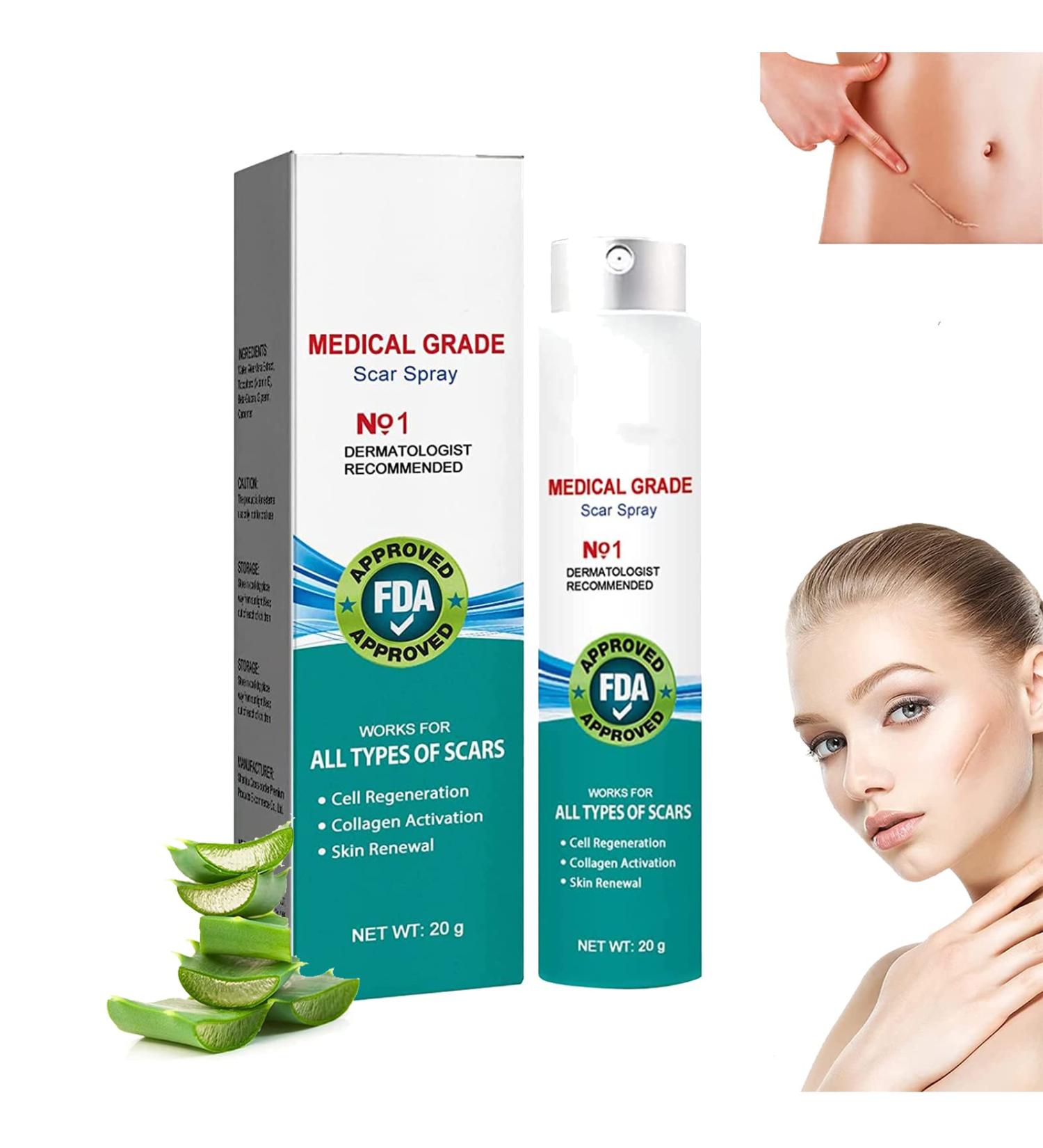 Advanced Scar Removal Spray for All Types of Scars - Acne Treatment & Dark Spot Remover - Gentle Skin Care (1Pc) - Buy Online on GoSupps.com