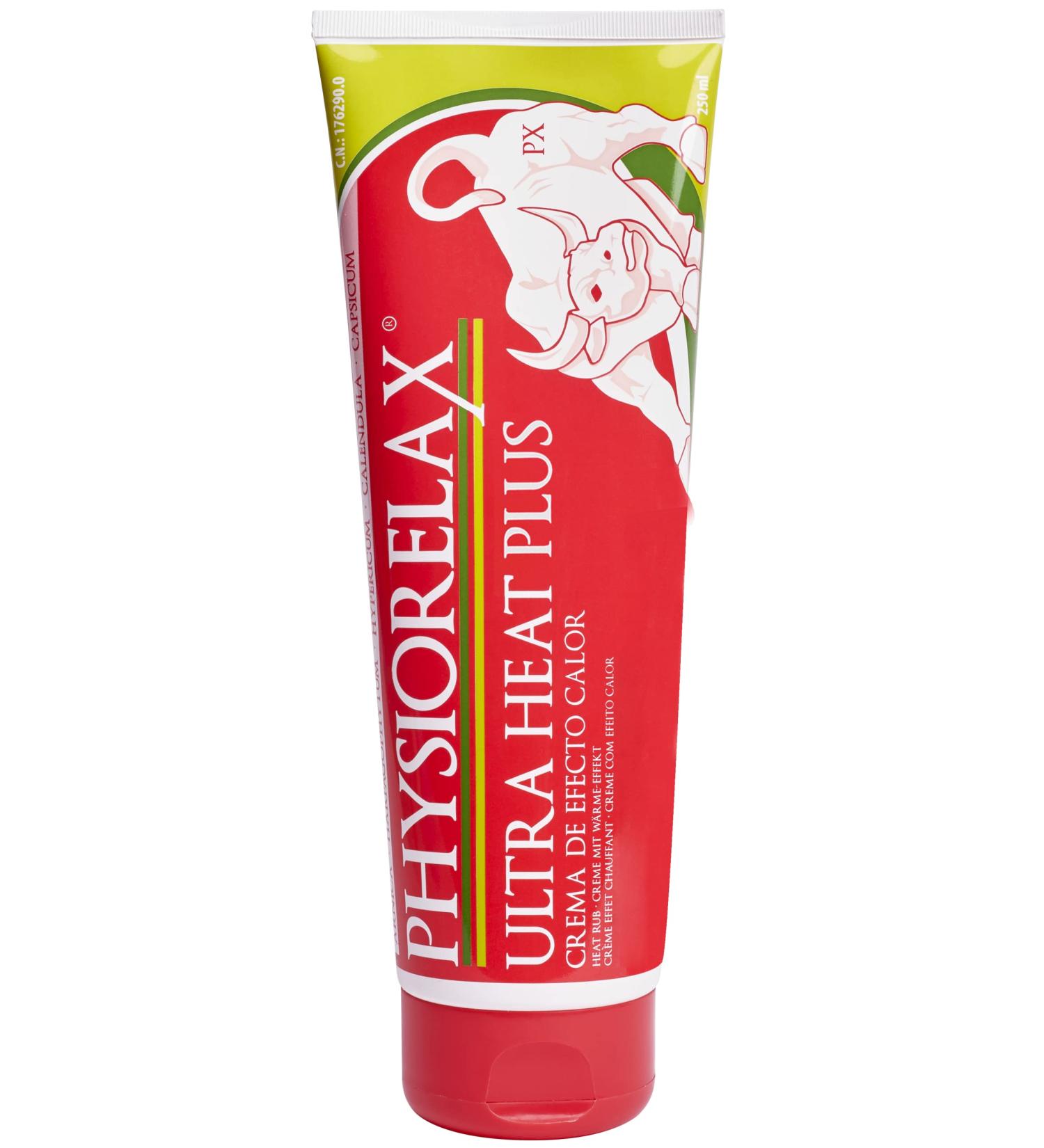 Physiorelax Ultra Heat Cream - 250 ml for Muscle and Ligament Relief | Fast-Acting Pain Relief | International Shipping - Buy Online on GoSupps.com