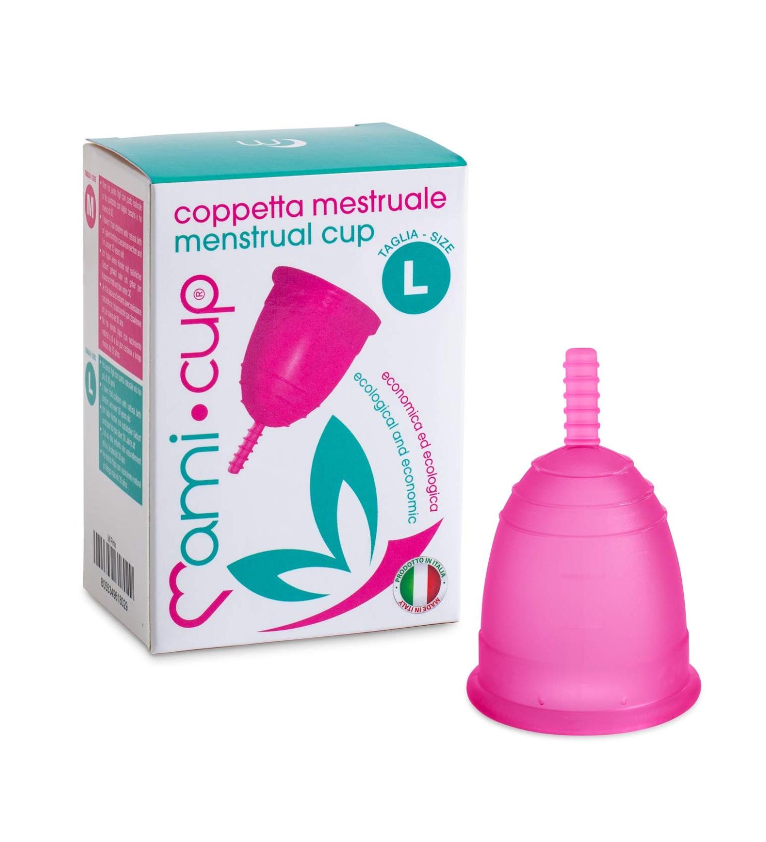 Menstrual Cup MamiCup Soft & Flexible - Reusable Medical Silicone (Rose L) | Eco-Friendly & Comfortable - Buy Online on GoSupps.com