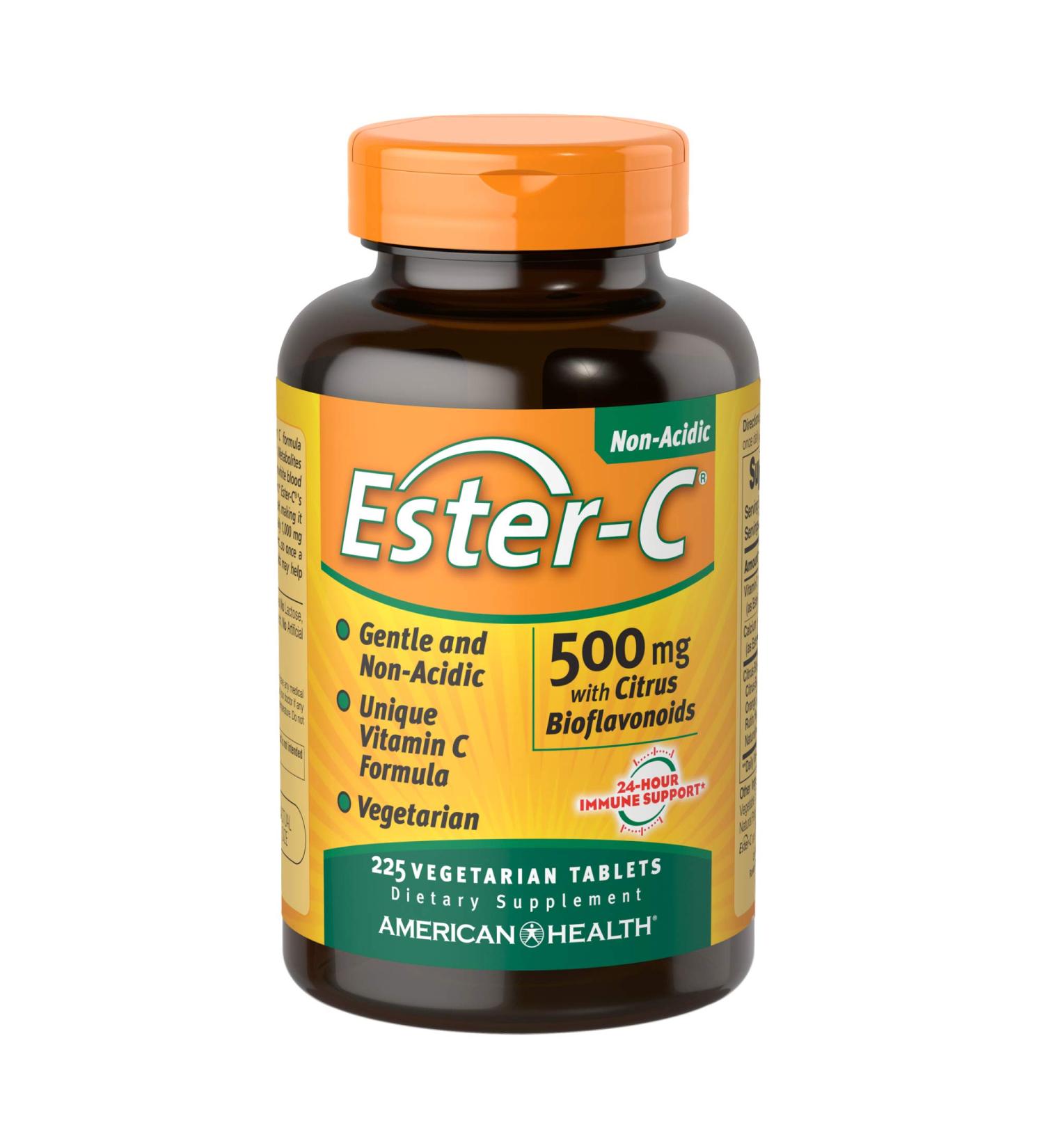 Ester C with Citrus Bioflavonoids 500mg - 225 Veg Tablets by American Health Products - Buy Online on GoSupps.com