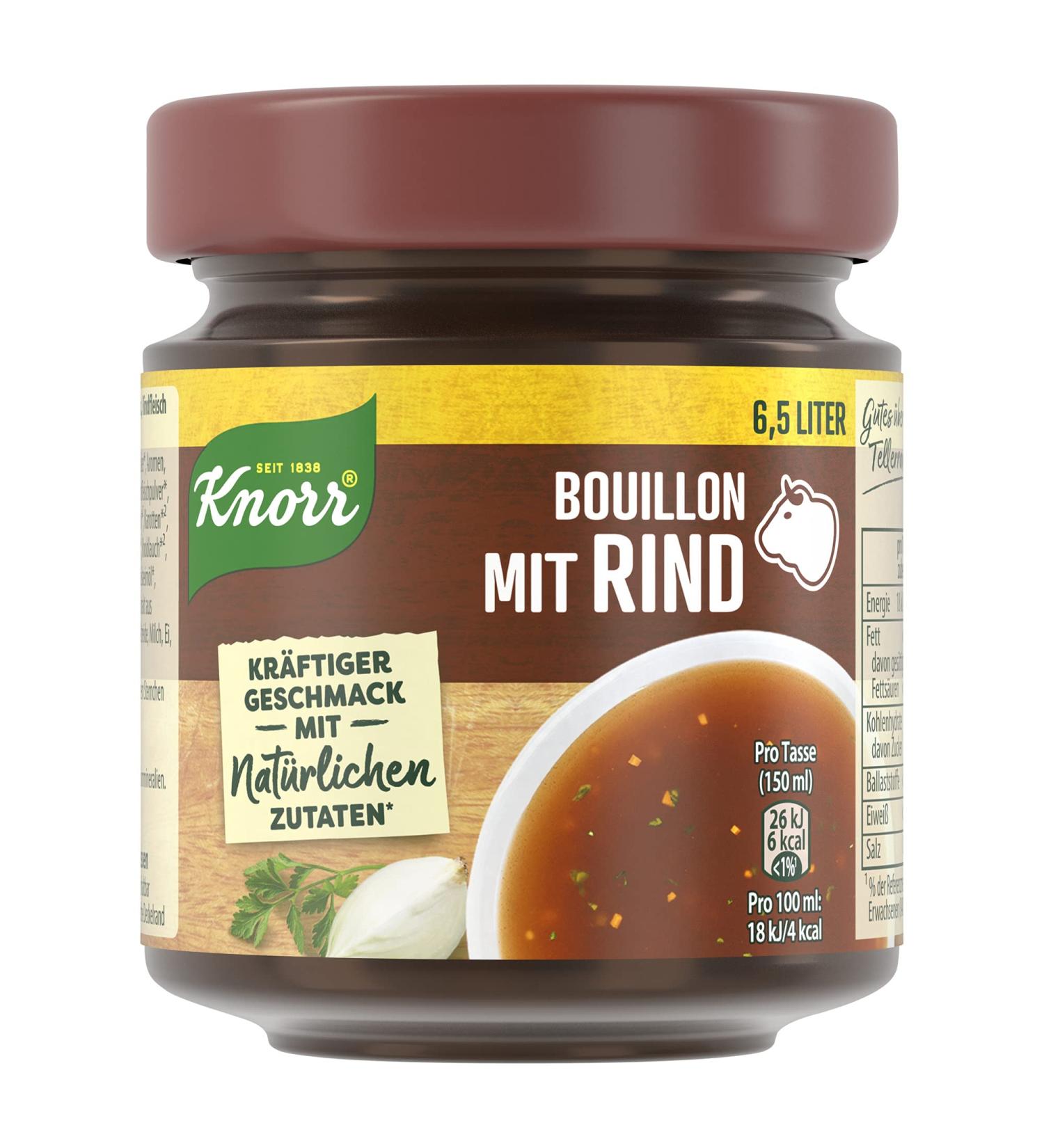 Knorr Beef Bouillon 130g - Enhance Your Dishes with Rich Flavor | International Shipping Available - Buy Online on GoSupps.com