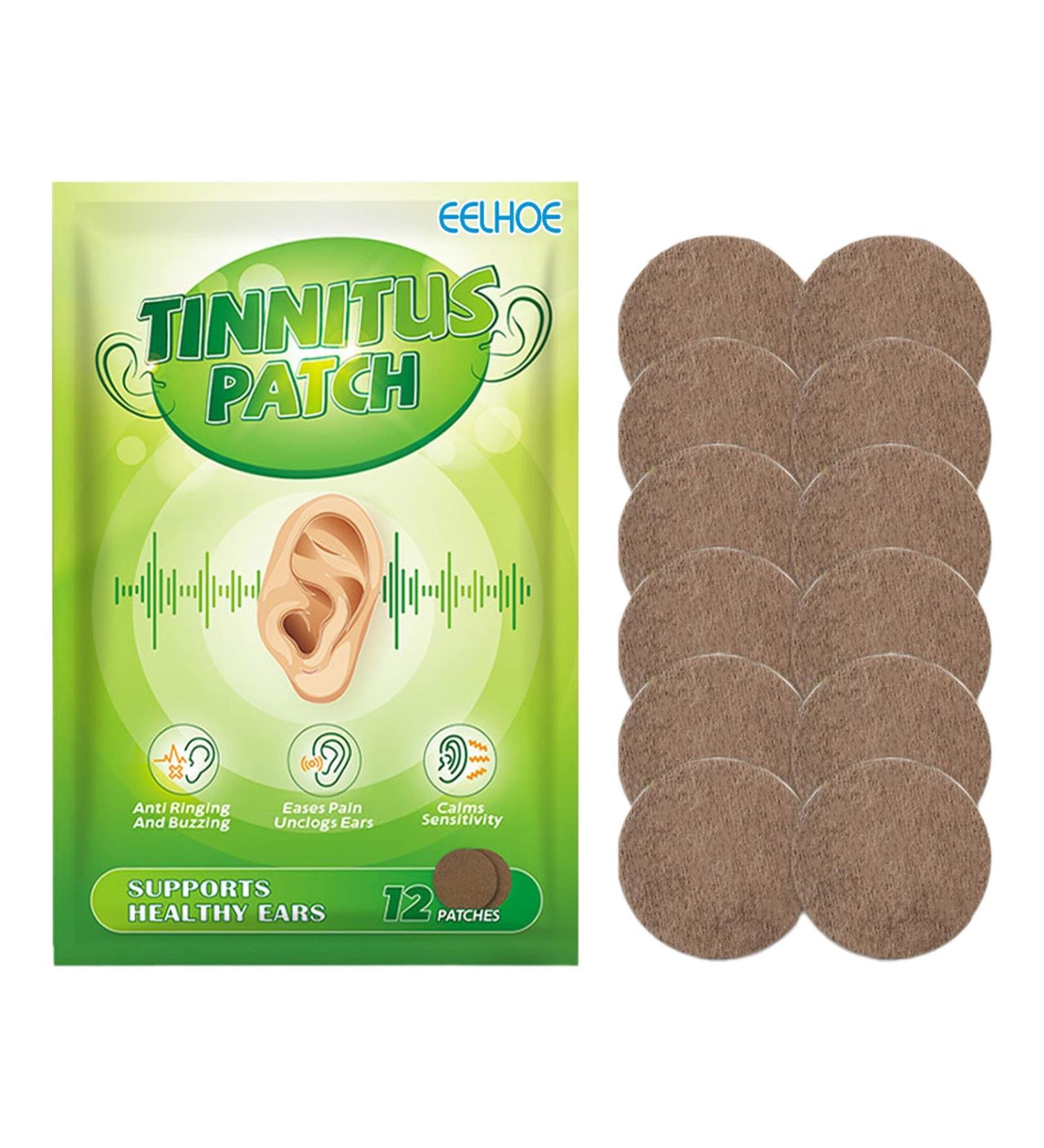 SINGOVE Tinnitus Relief Patch- 12 Pcs Hearing Loss & Earache Treatment - Zo Skin Health Products - Buy Online on GoSupps.com